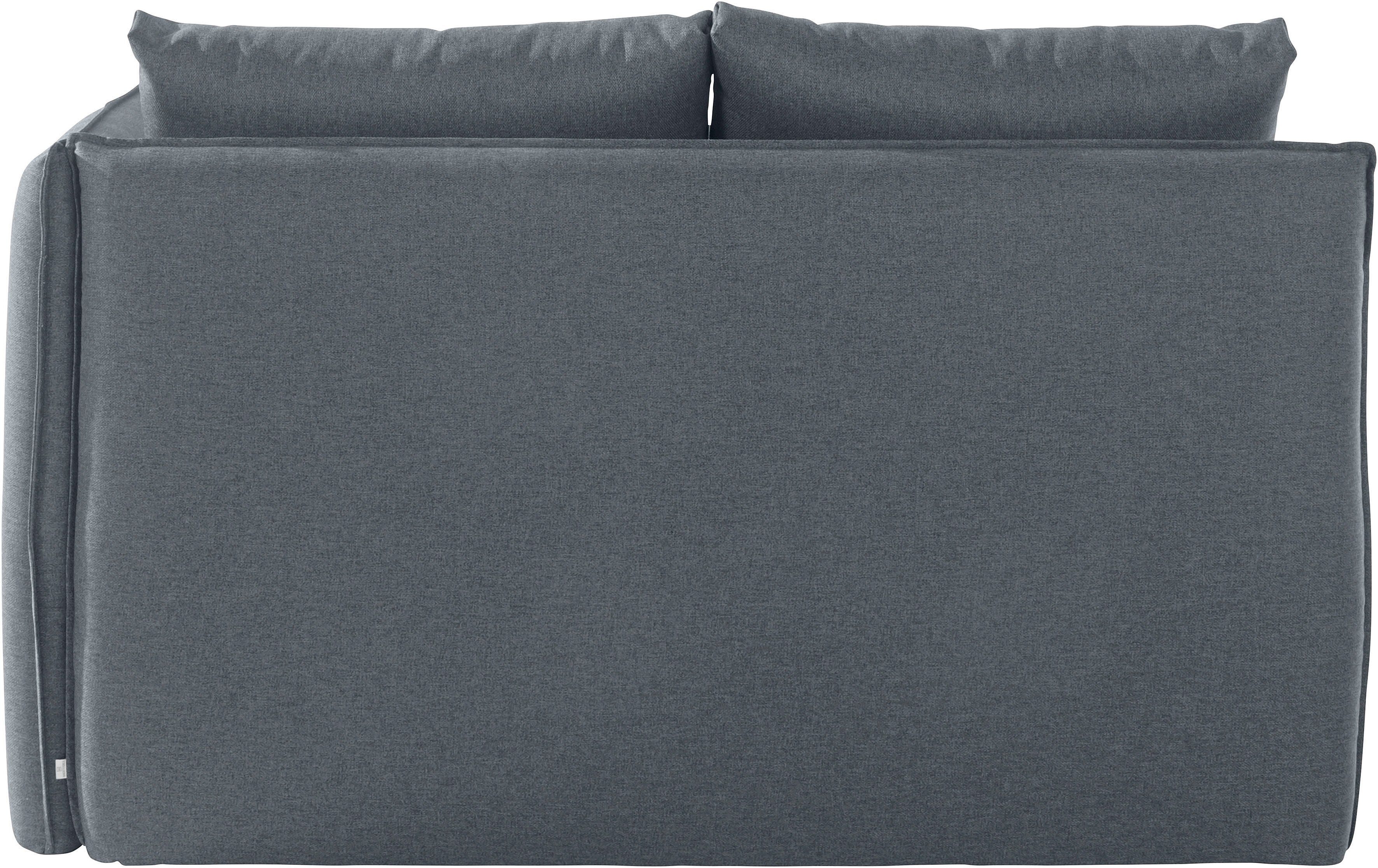 andas Ottomane Nöre korte lounge-module - zelf samenstellen, breedte 138 cm, diepte 128 cm
