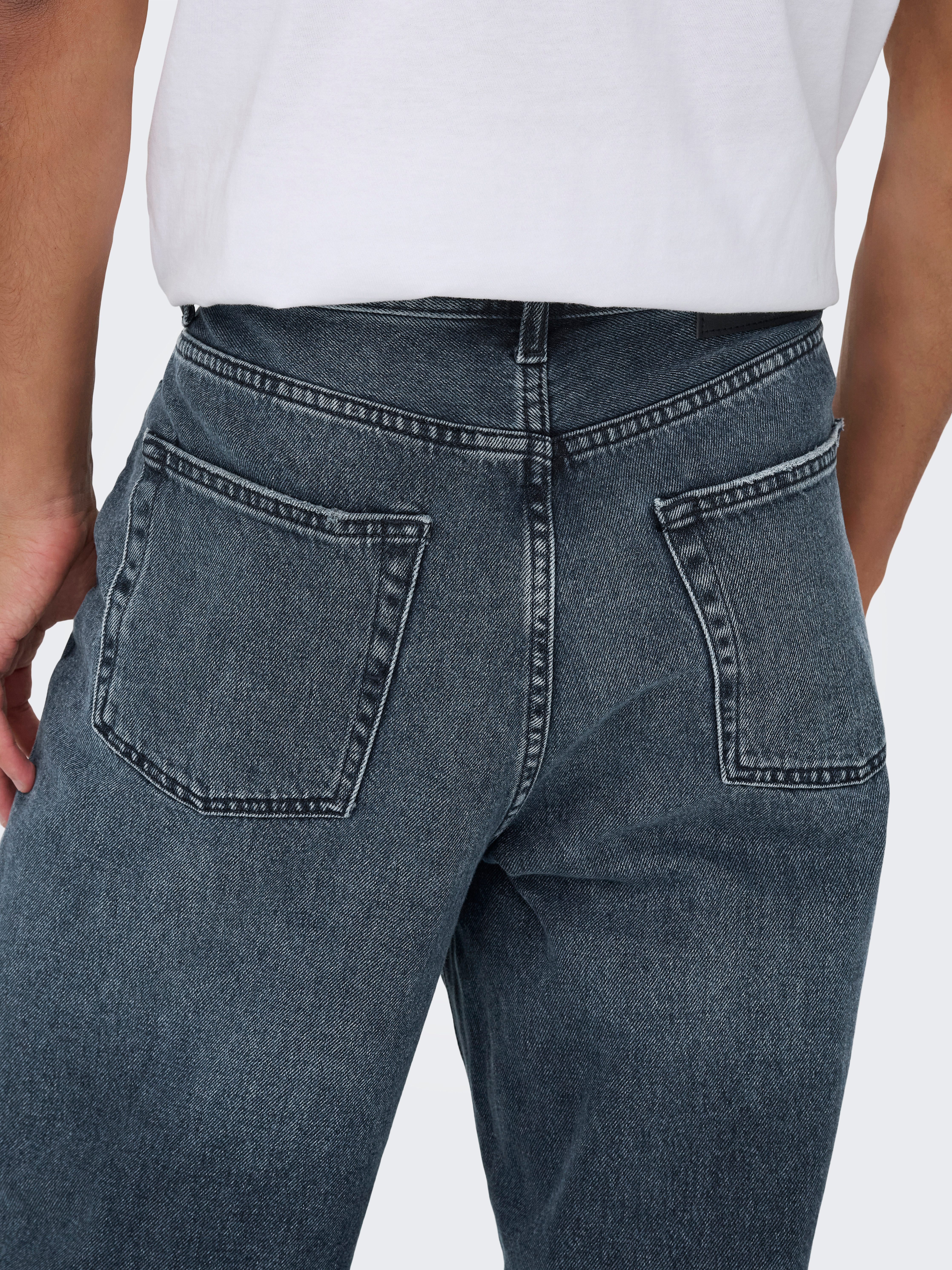 ONLY & SONS Loose fit jeans ONSFADE LOOSE WB 6778 A14 DNM NOOS