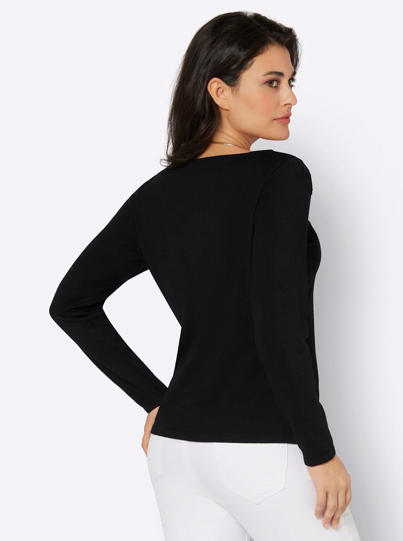 Creation L Gebreide Trui van viscose lyocell
