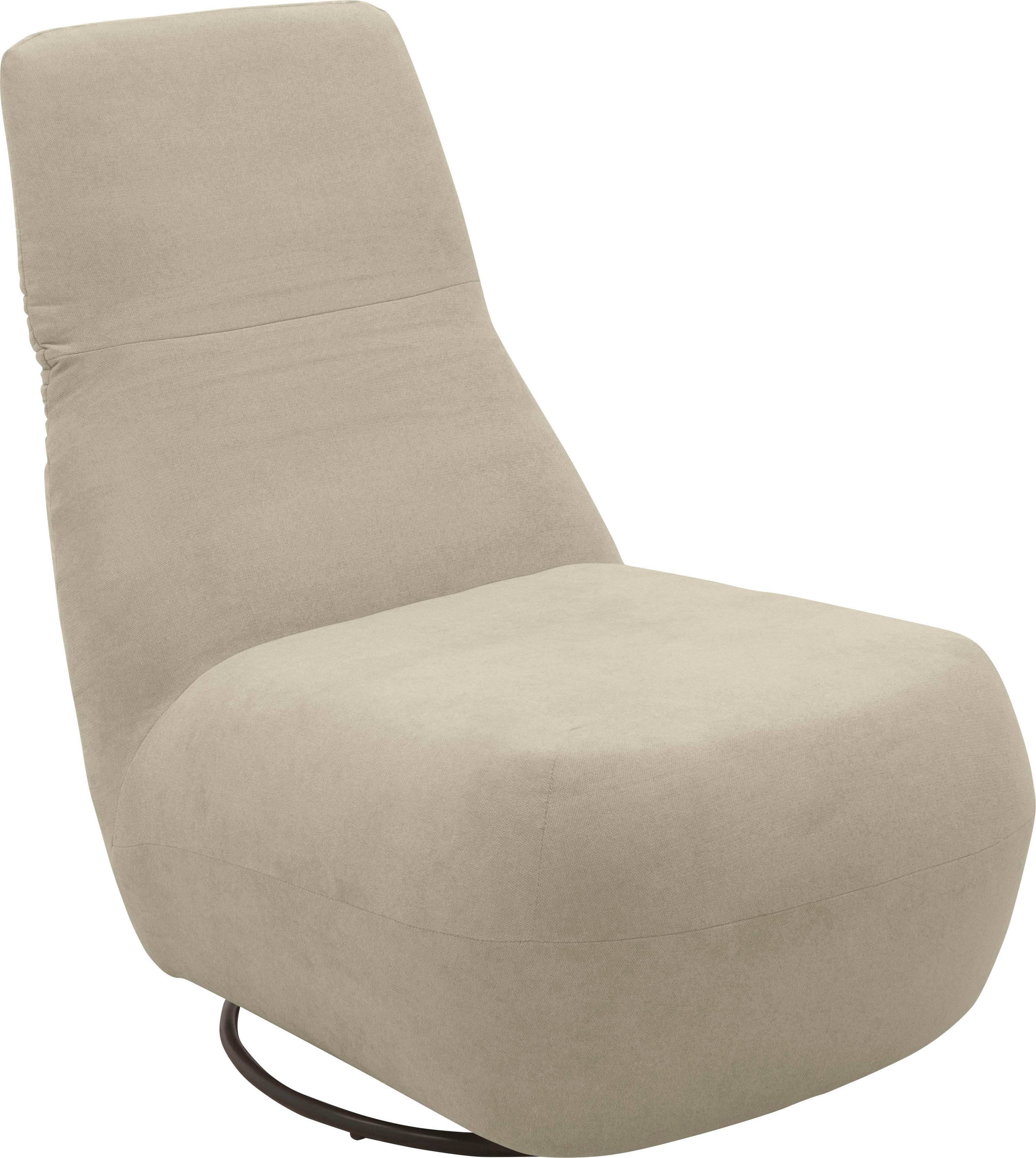 andas Relaxfauteuil Emberson stoel, rugleuning opklapbaar, draaistoel Verstelbare rugleuning, draaifunctie, naar keuze ook Swivel (wip) functie