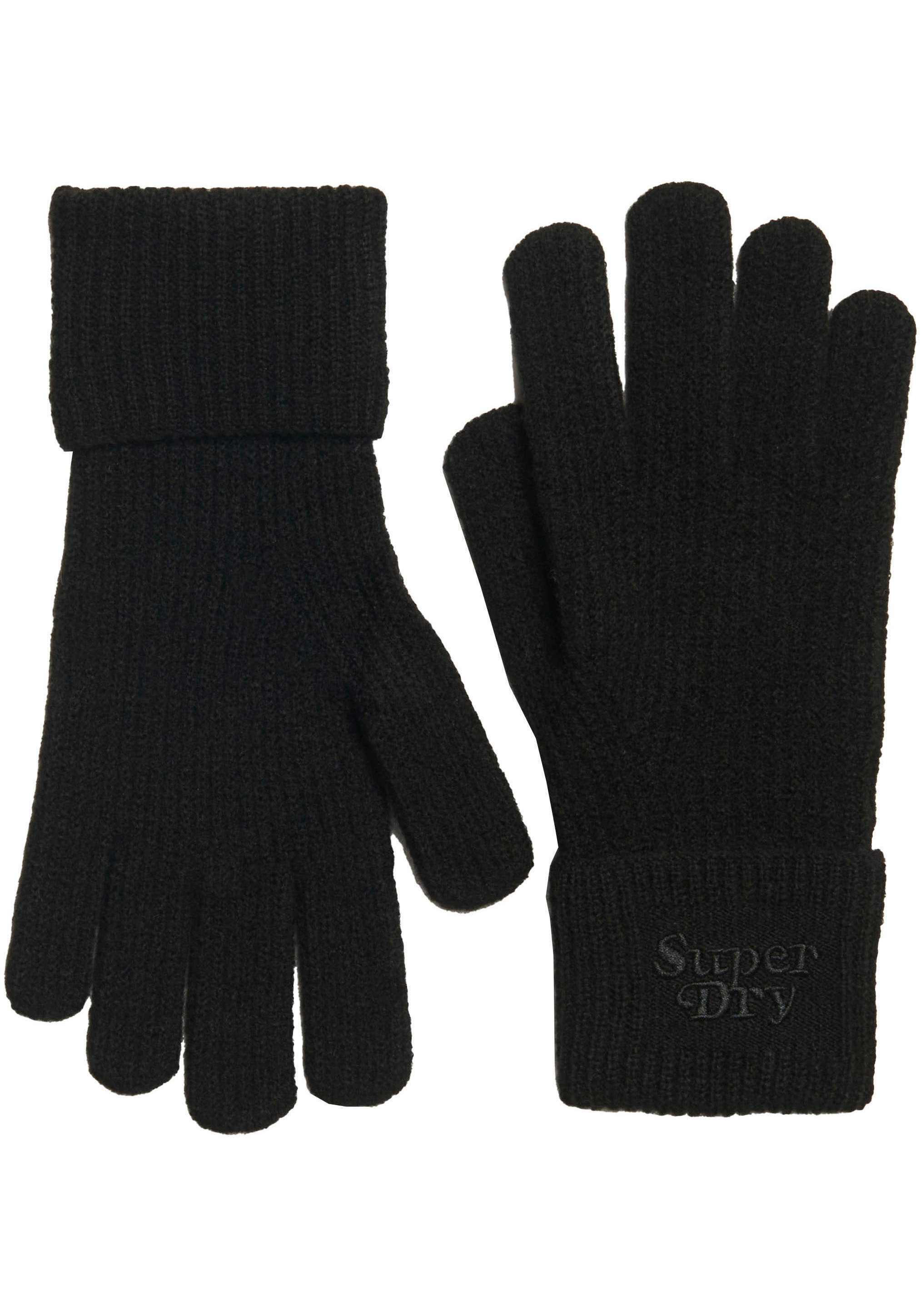 Superdry Gebreide handschoenen SOFT RIB KNIT GLOVES