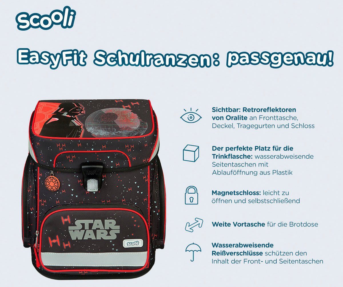 Scooli Schooltas EasyFit, Star Wars (set, 5-delig)