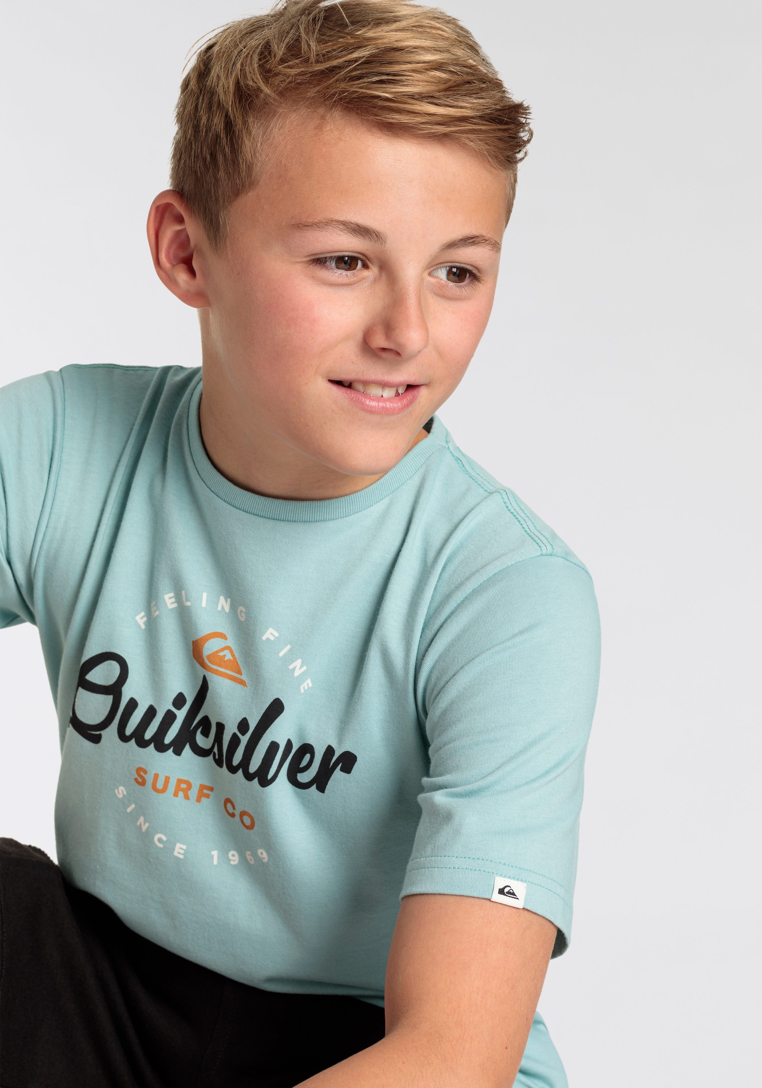 Quiksilver T-shirt ON POINT FLYIN SHORT SLEEVE TEE PACK YTH (2-delig)