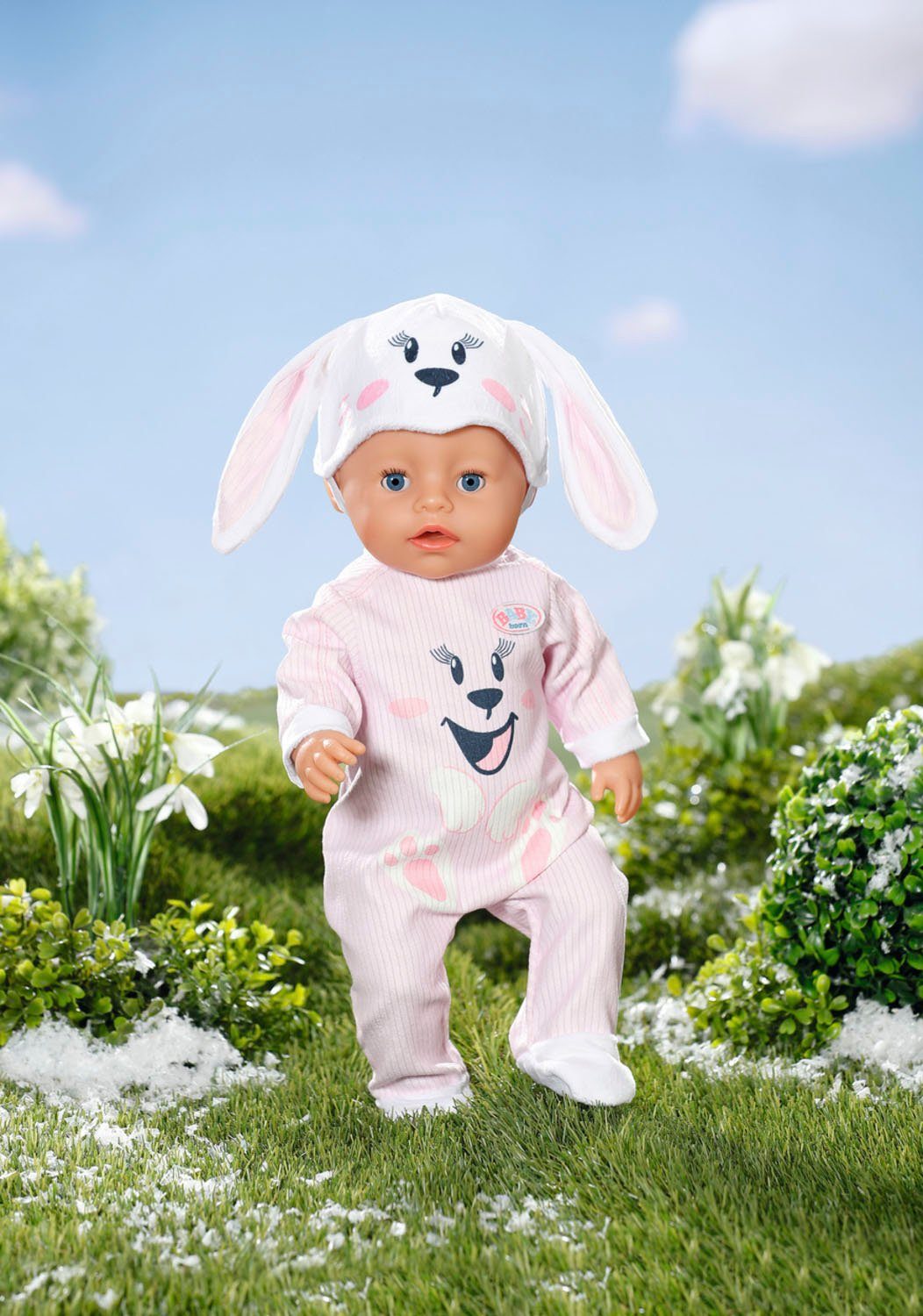 Baby Born Poppenkleding Haasjes relaxpak, 43 cm