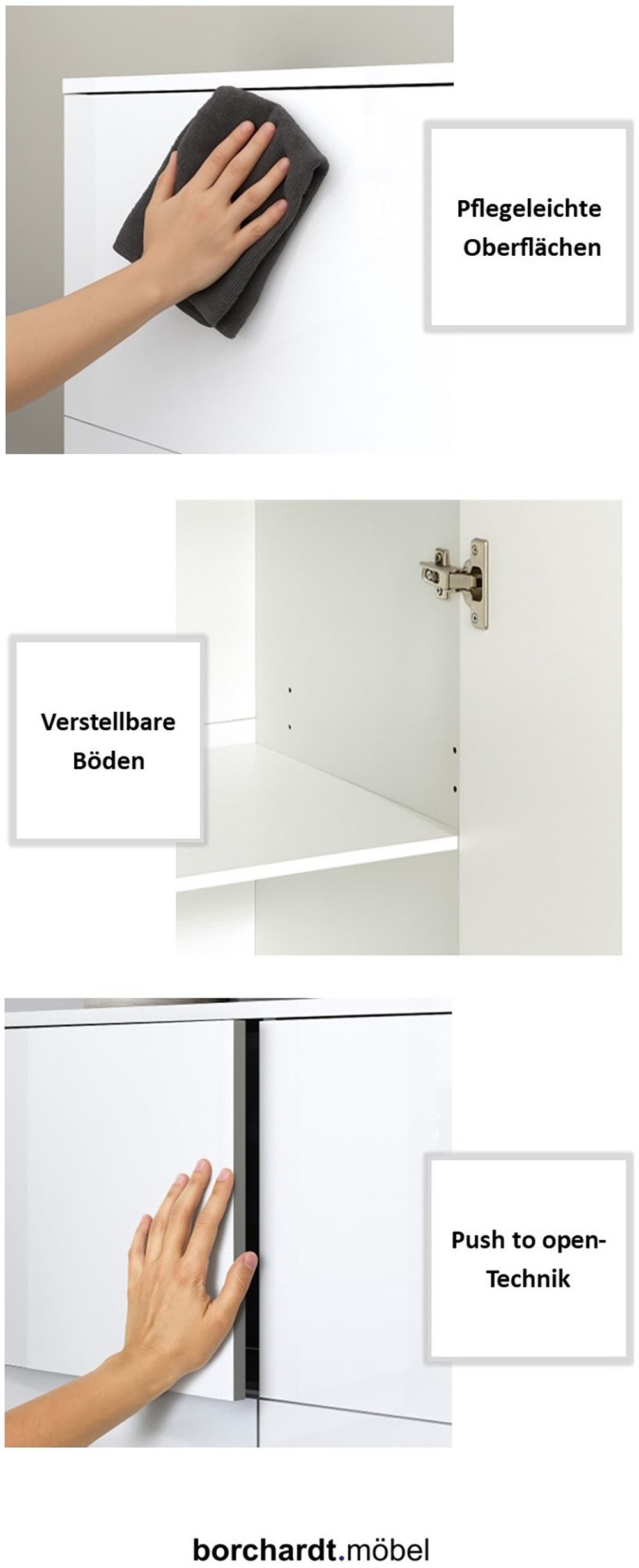 borchardt Möbel Kast Rova Breedte 93 cm