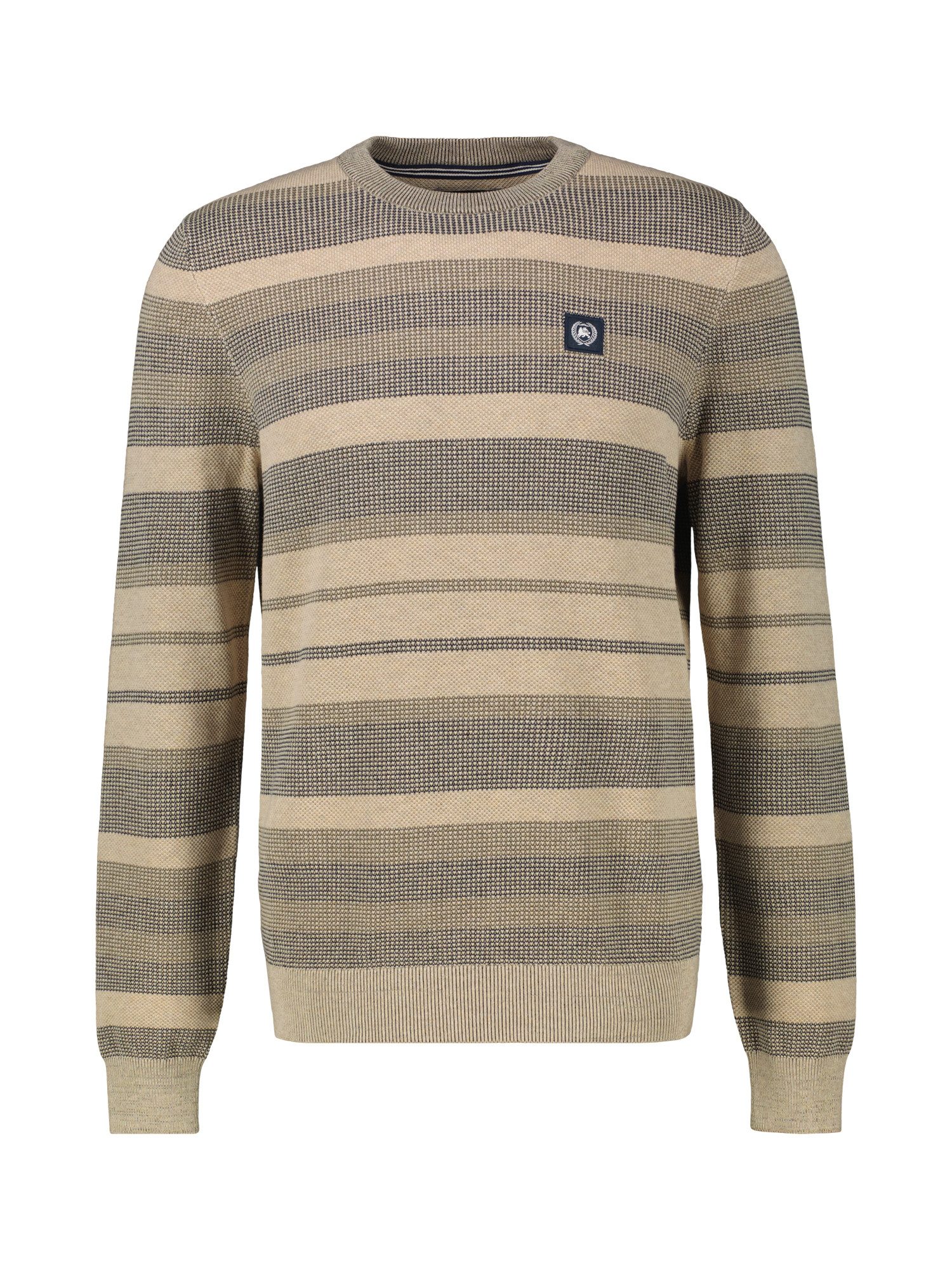Lerros Gebreide trui LERROS gestreepte gebreide pullover