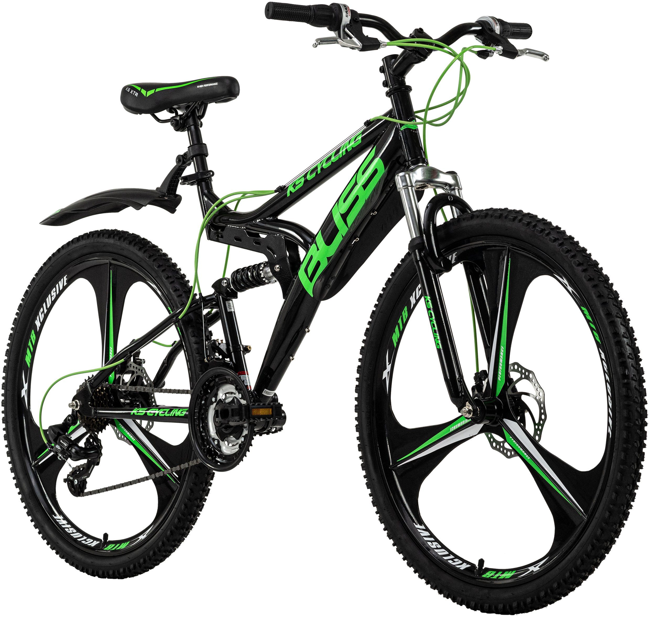 KS Cycling Mountainbike Bliss voor heren, kettingversnelling