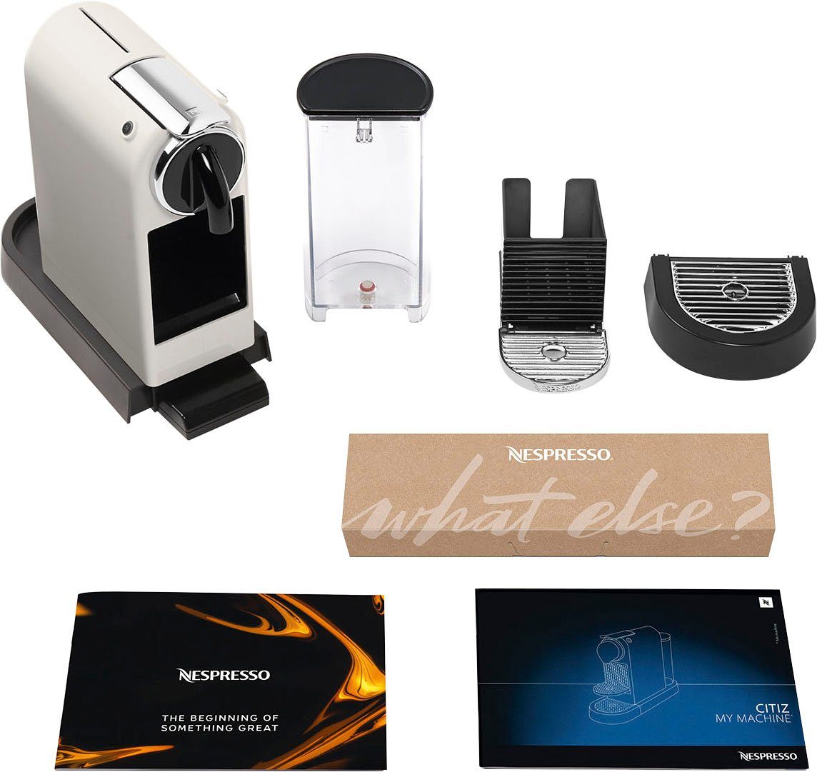 Nespresso Koffiecapsulemachine CITIZ EN 167.W van DeLonghi, White, incl. welkomstpakket met 7 capsules