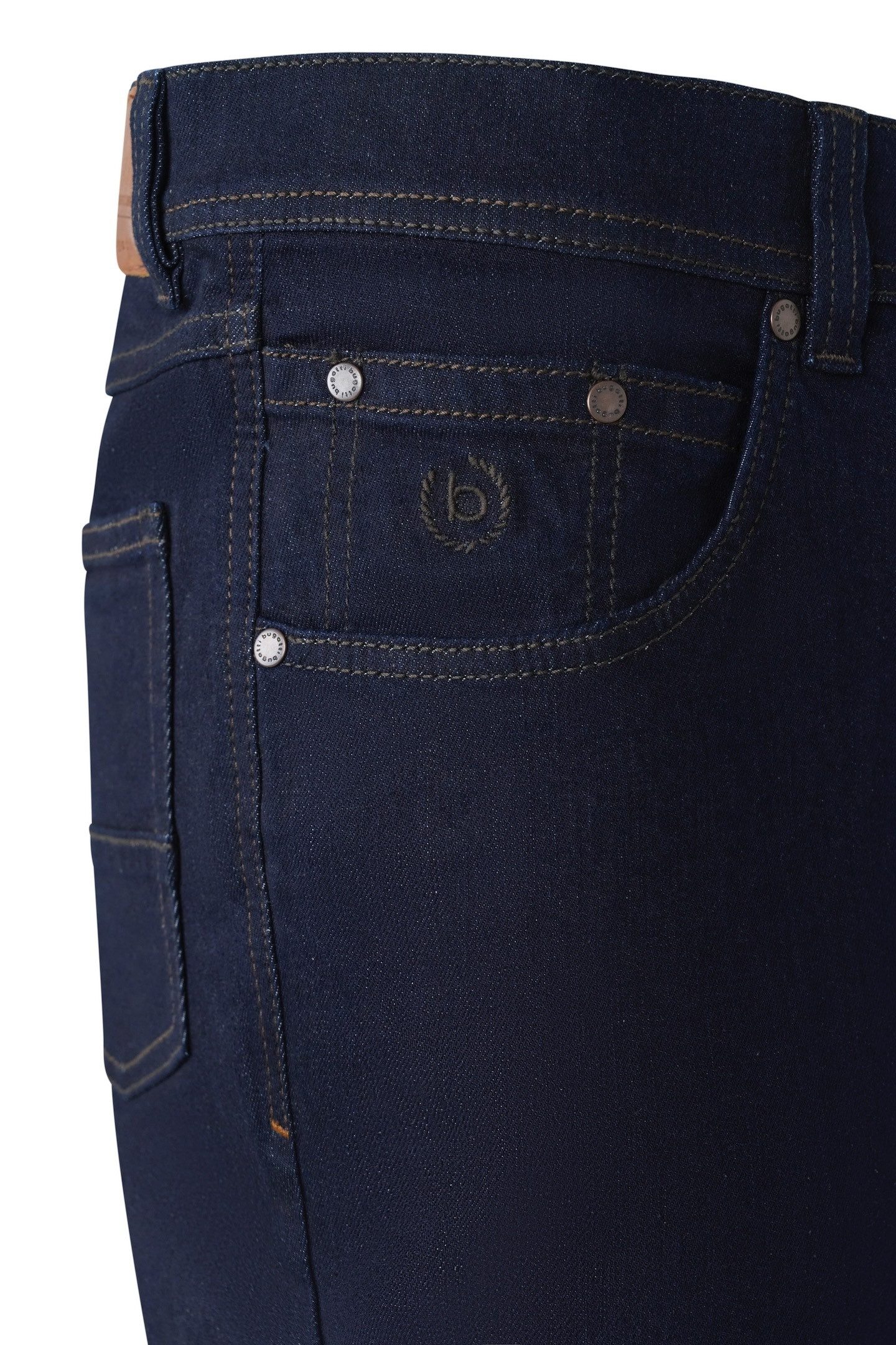 Bugatti 5-pocket jeans Regular fit van authentic denim met stretchcomfort