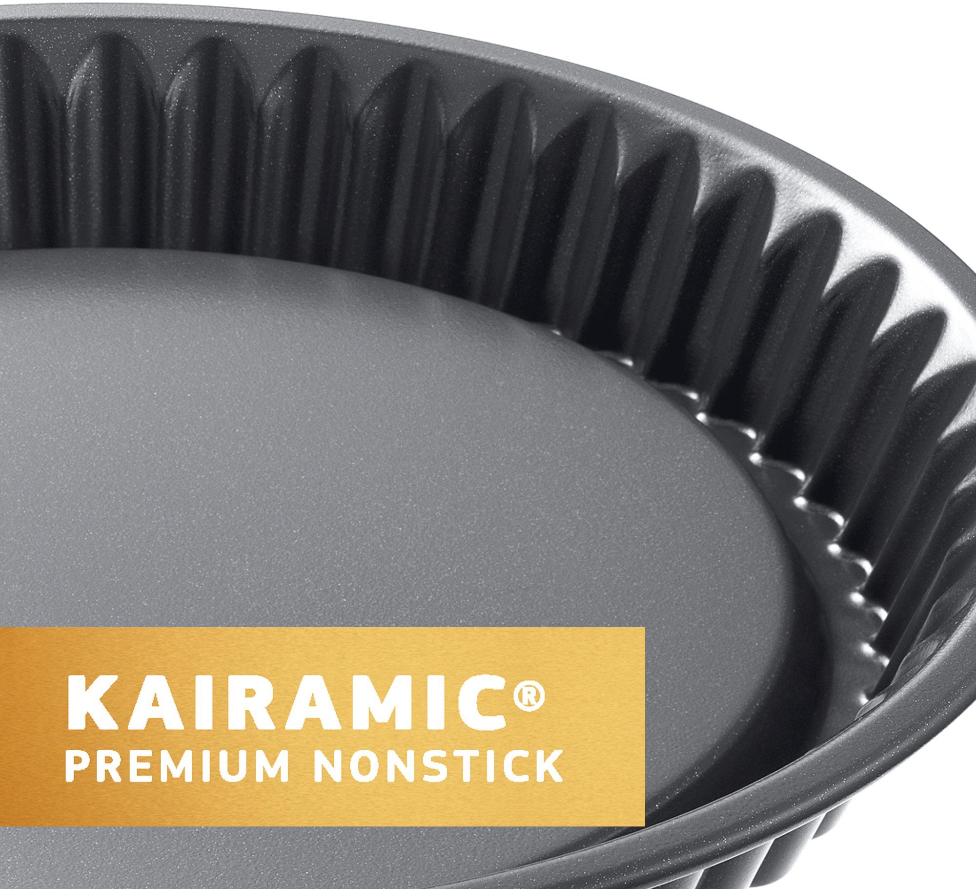 Kaiser Backformen Springvorm La Forme Plus Ø 26 cm rond met 2 planken, made in Germany