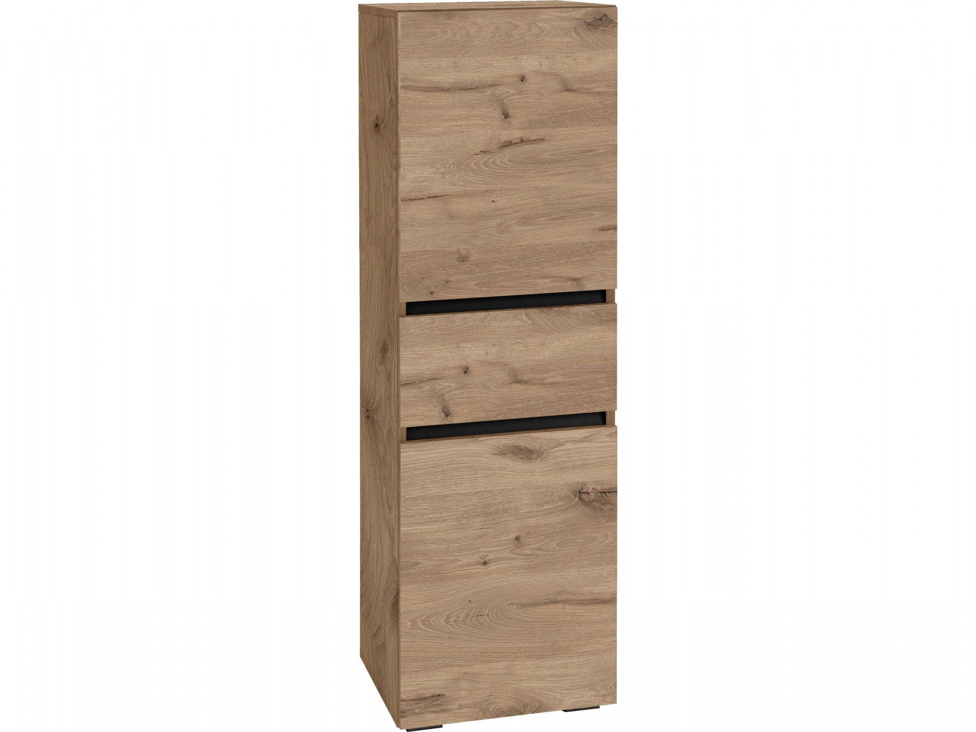 Home affaire Halfhoge kast Wisla Hoogte 130 cm, met deuren & lade