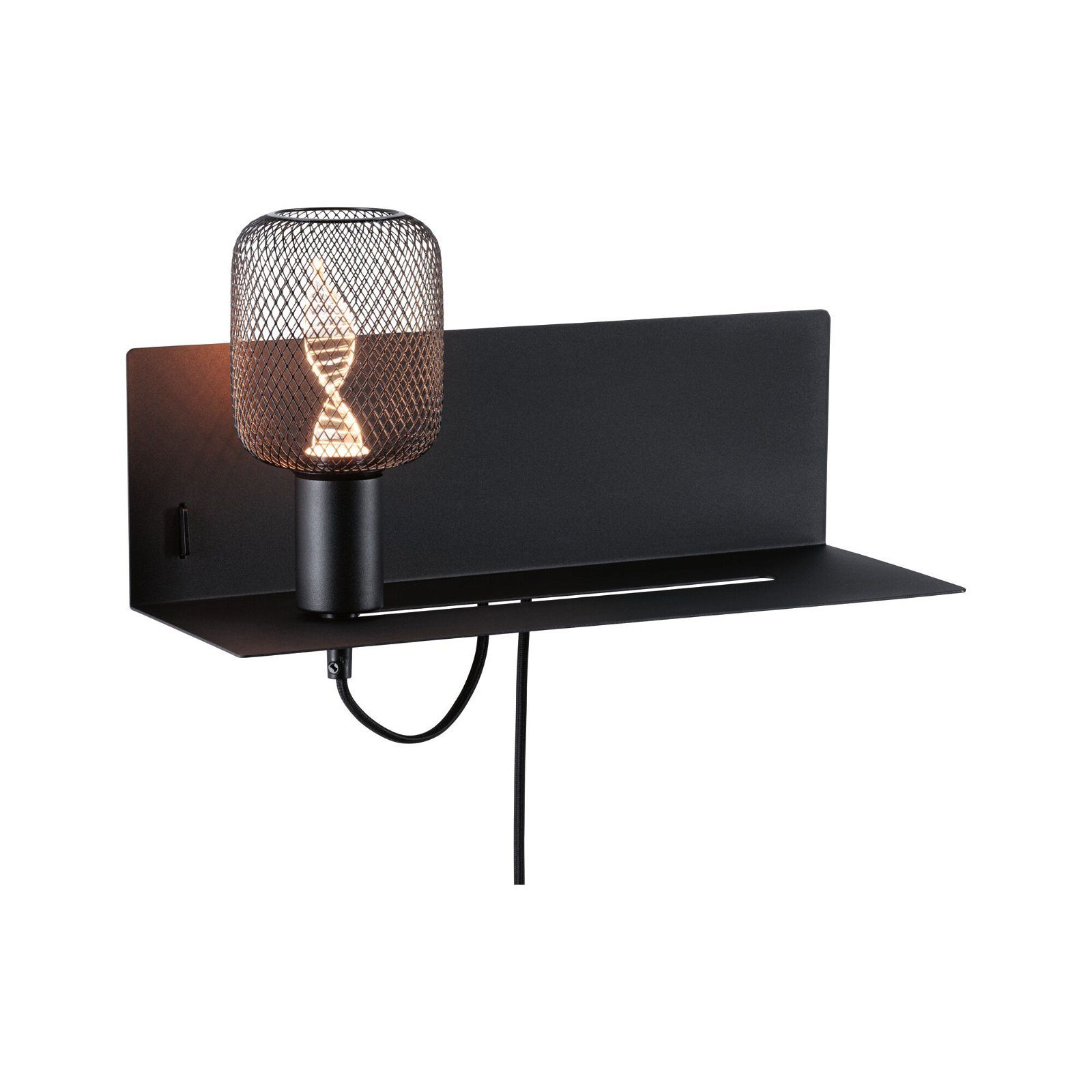 Paulmann Wandlamp Devara max. 1x40W USBC 230V metaal