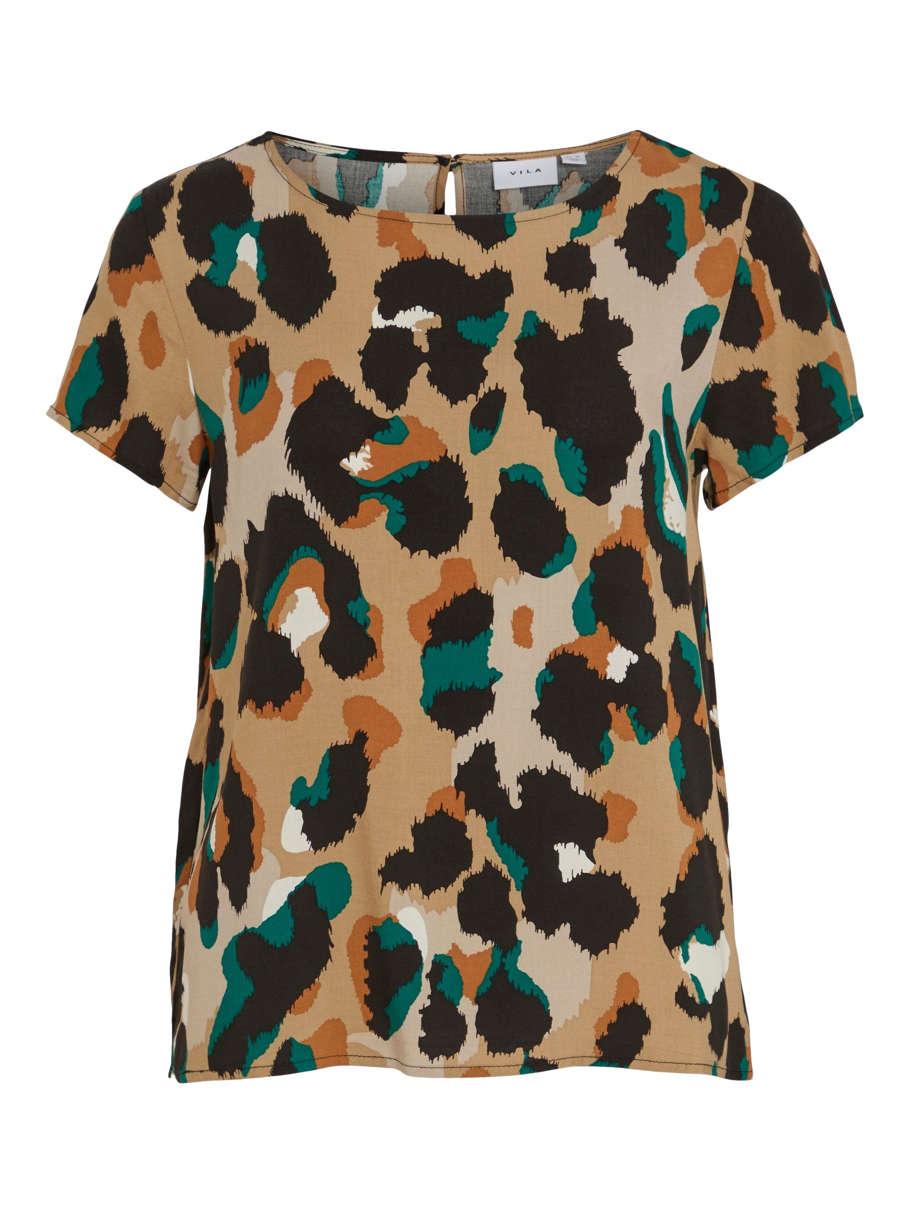 Vila Shirt met korte mouwen VIPAYA S/S TOP - NOOS