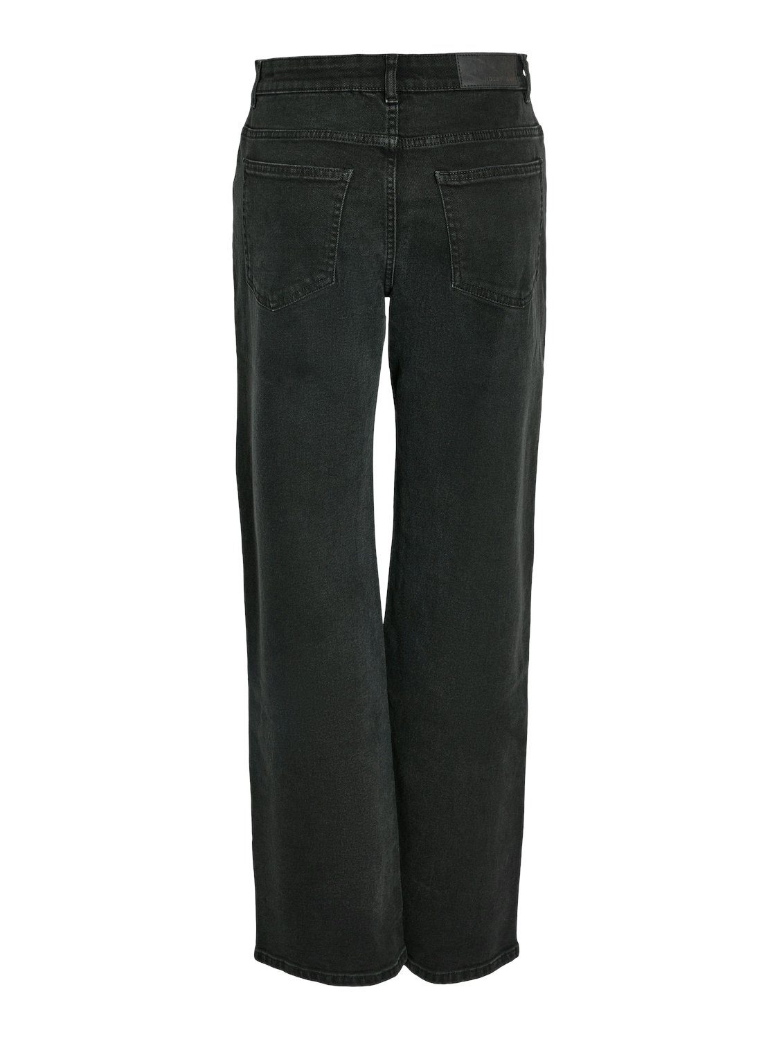 Noisy may Straight jeans NMYOLANDA NW WIDE JEANS BLACK NOOS