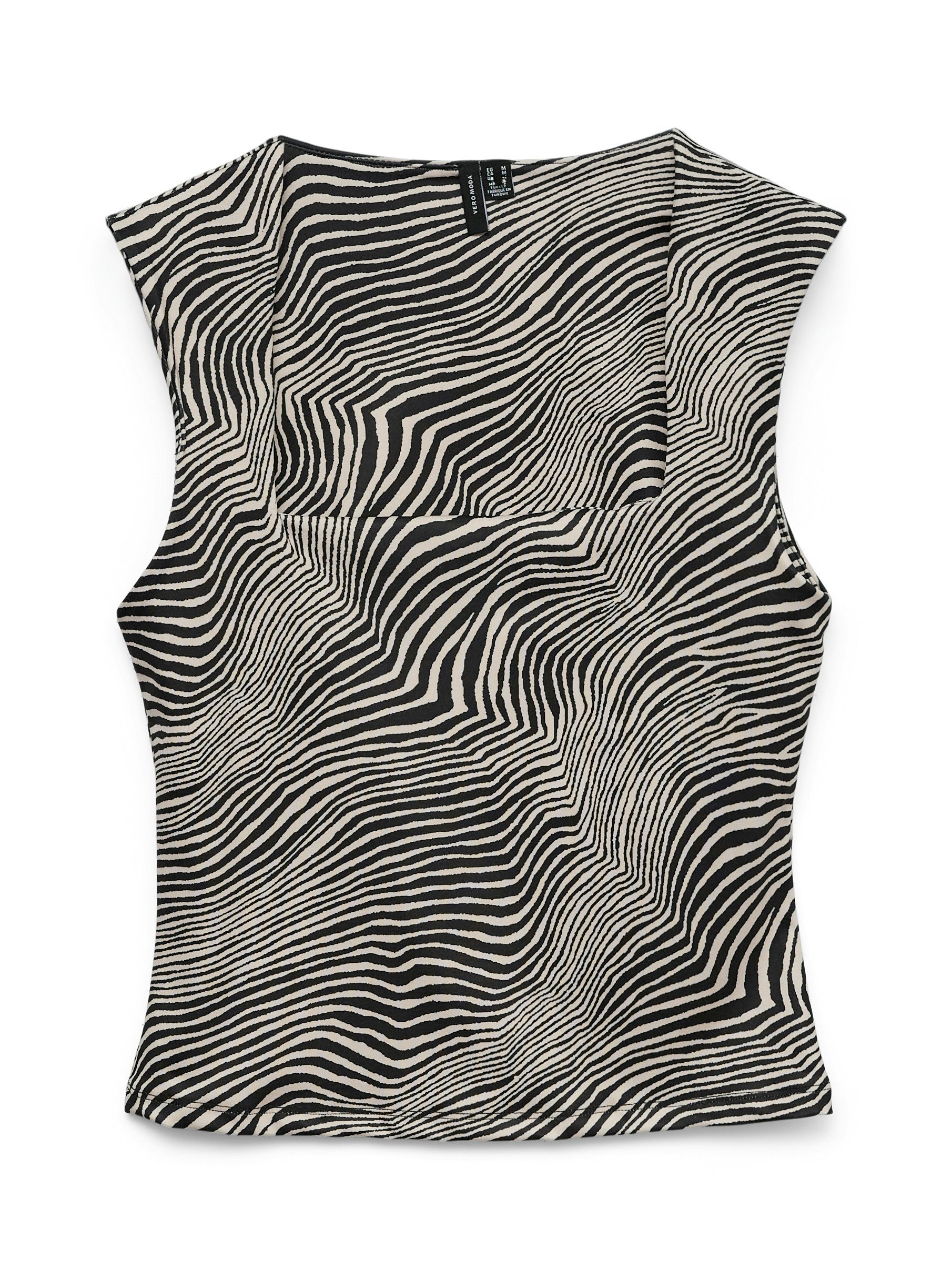 Vero Moda Shirttop VMMILLION SL SQUARE NECK TOP JRS NOOS