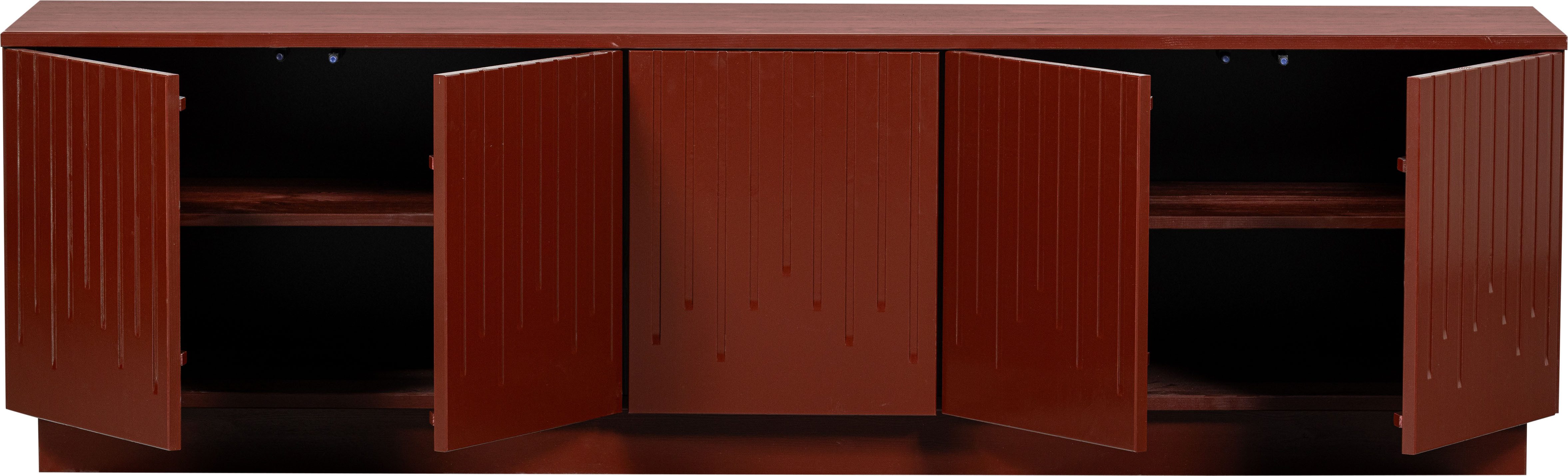 WOOOD Tv-meubel Pencil TV-kast Kast met push-to-open functie, H 52 cm x B 180 cm