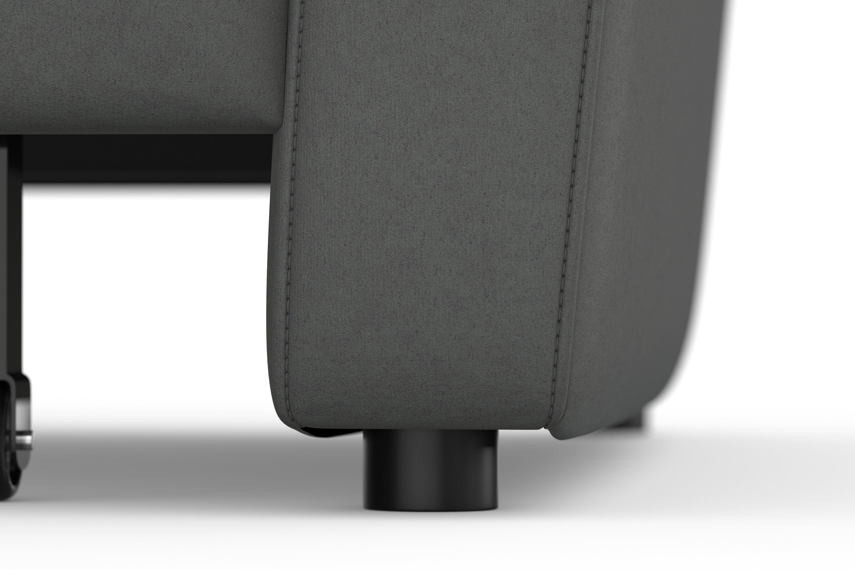 sit&more Hoekbank Freetown L-vorm met verstelbare hoofdsteun en comfortabele binnenvering