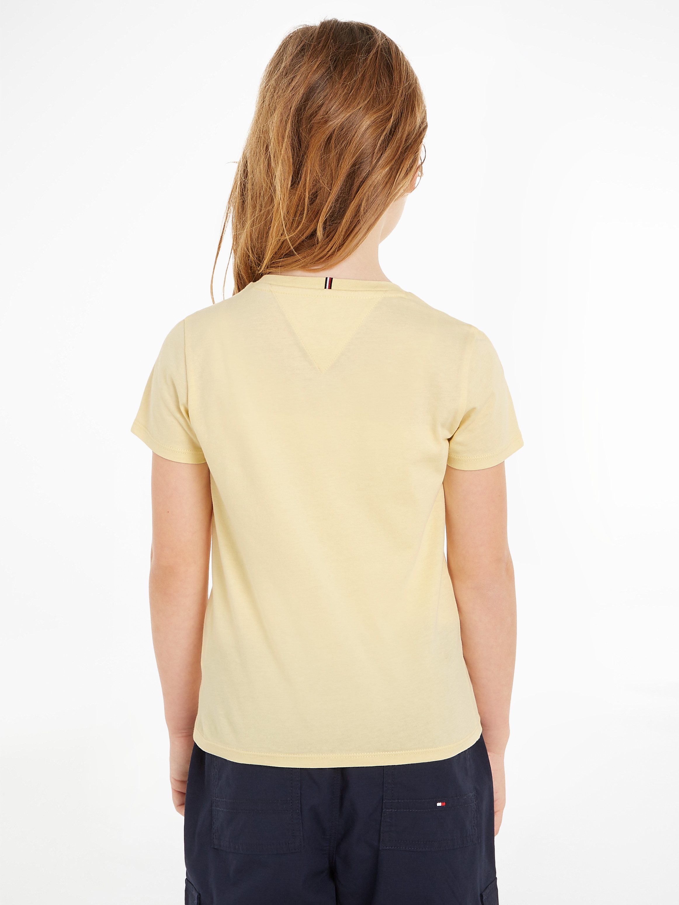 Tommy Hilfiger T-shirt MONOTYPE FLOCK Kinderen tot 16 jaar met logostiksel