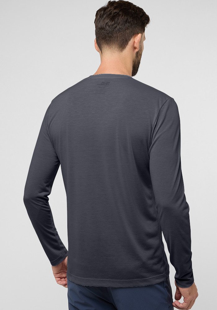 Jack Wolfskin Shirt met lange mouwen VONNAN LS T M