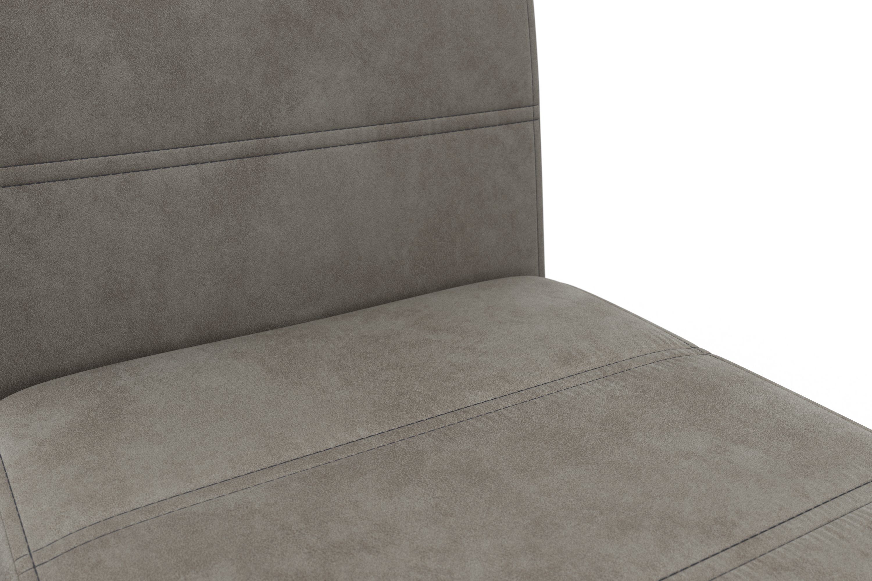HELA Vrijdragende stoel Flora, eetkamerstoelen Vrijdragende stoel set: 1, 2 of 4 stuks, hoog zitcomfort