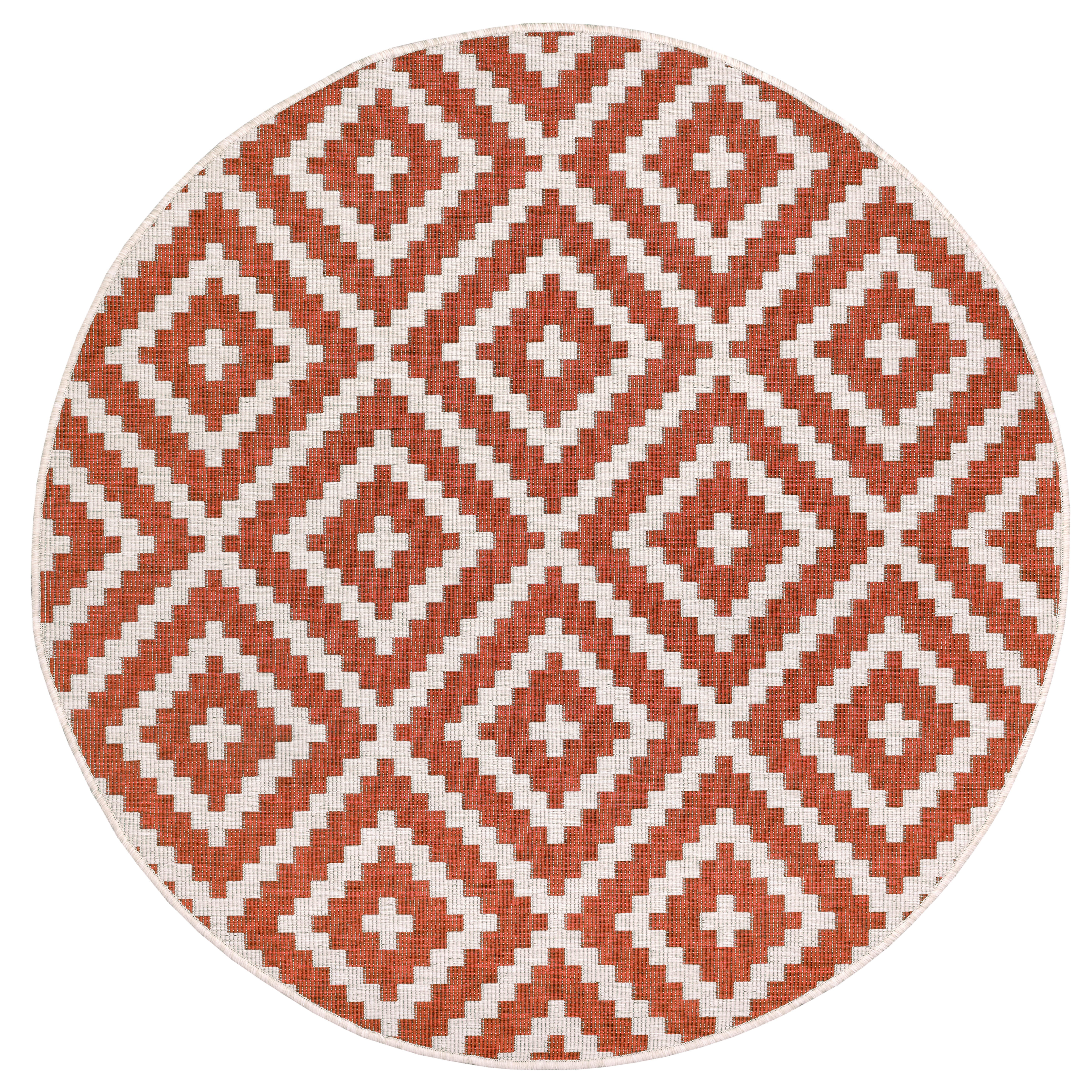 my home Vloerkleed Ronda tweezijdig te gebruiken kleed Sisal-look, platweefsel, in- en outdoor, geometrisch boho design