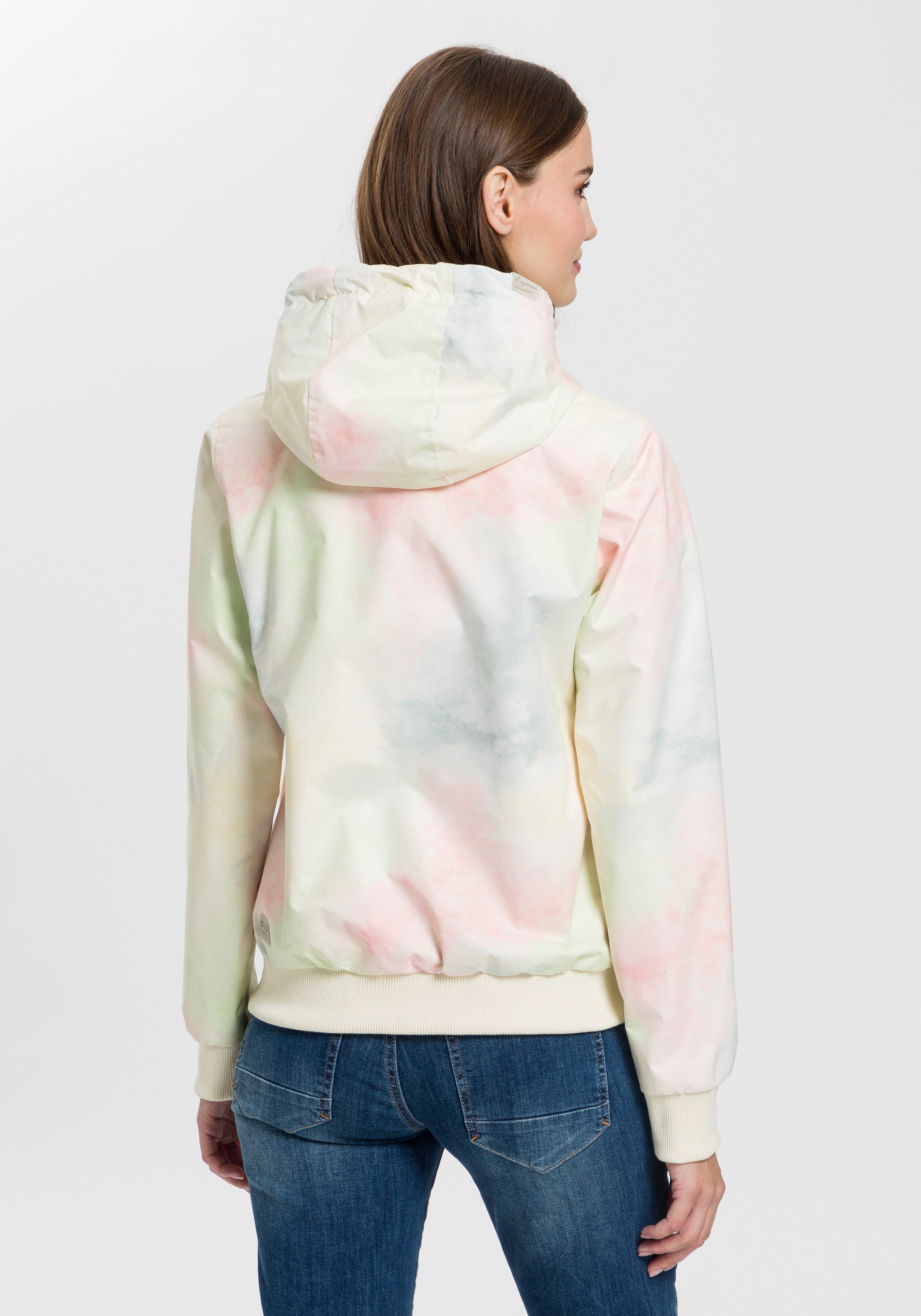 Ragwear Functioneel jack NUGGIE OMBRE O Tussenjas van waterafstotend materiaal
