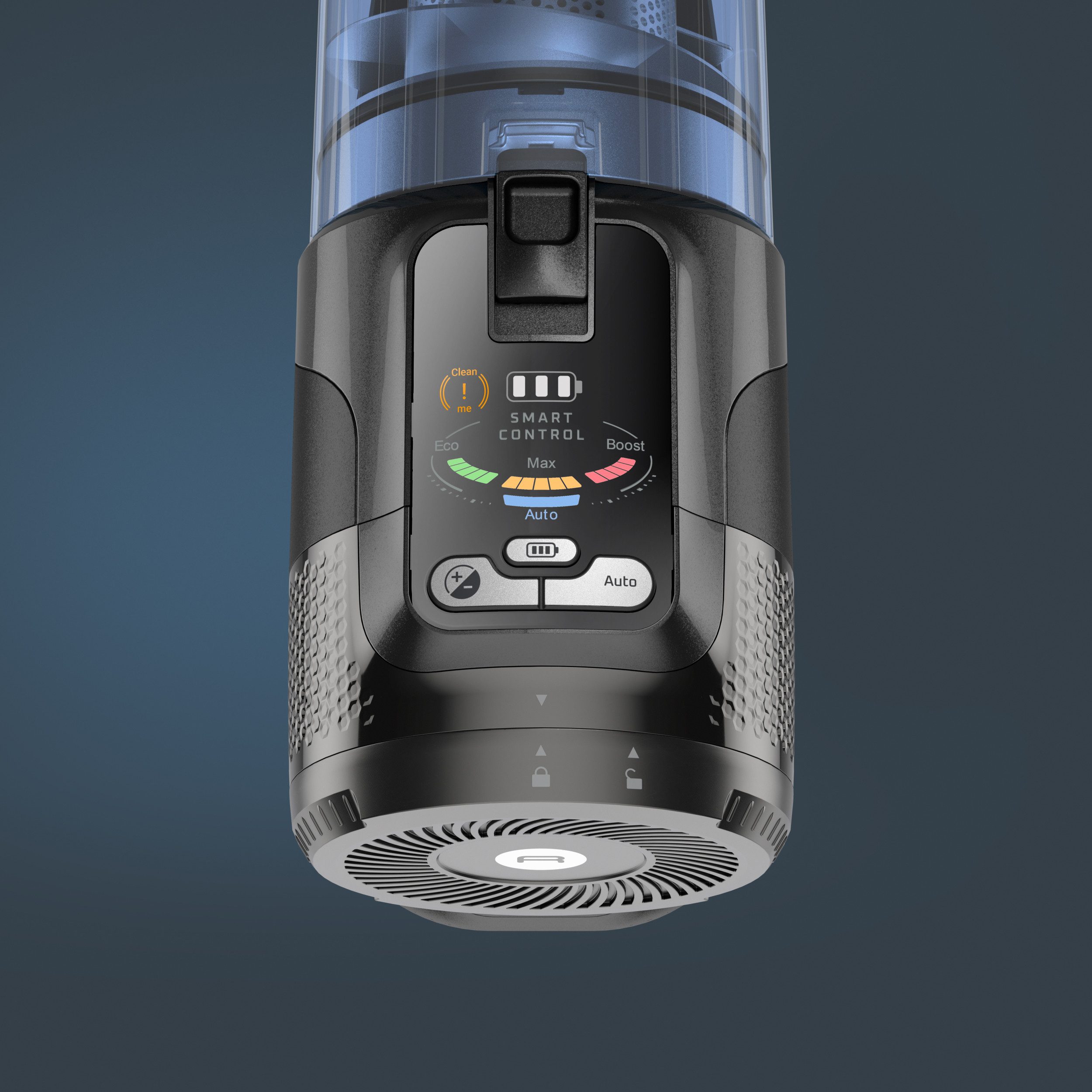 Rowenta Nat-droog-kruimeldief RH9LC1 X-Force Flex 12.60 Neo Allergy Aerospin 150 aw, 60 min. zuigkracht, led zuigmond, bijzonder licht ontwerp
