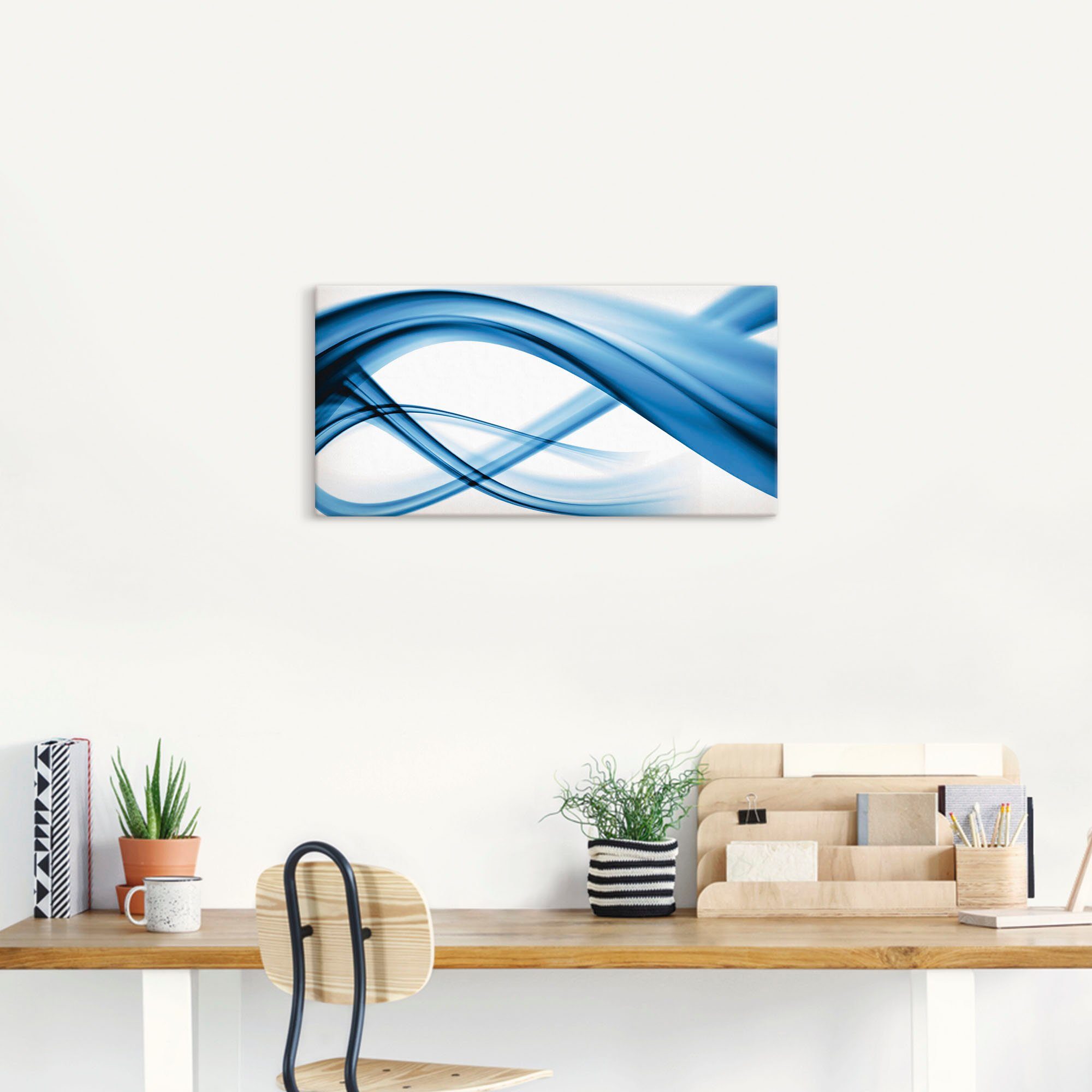 Artland Artprint Abstracte compositie als artprint van aluminium, artprint voor buiten, artprint op linnen, poster in verschillende maten. maten
