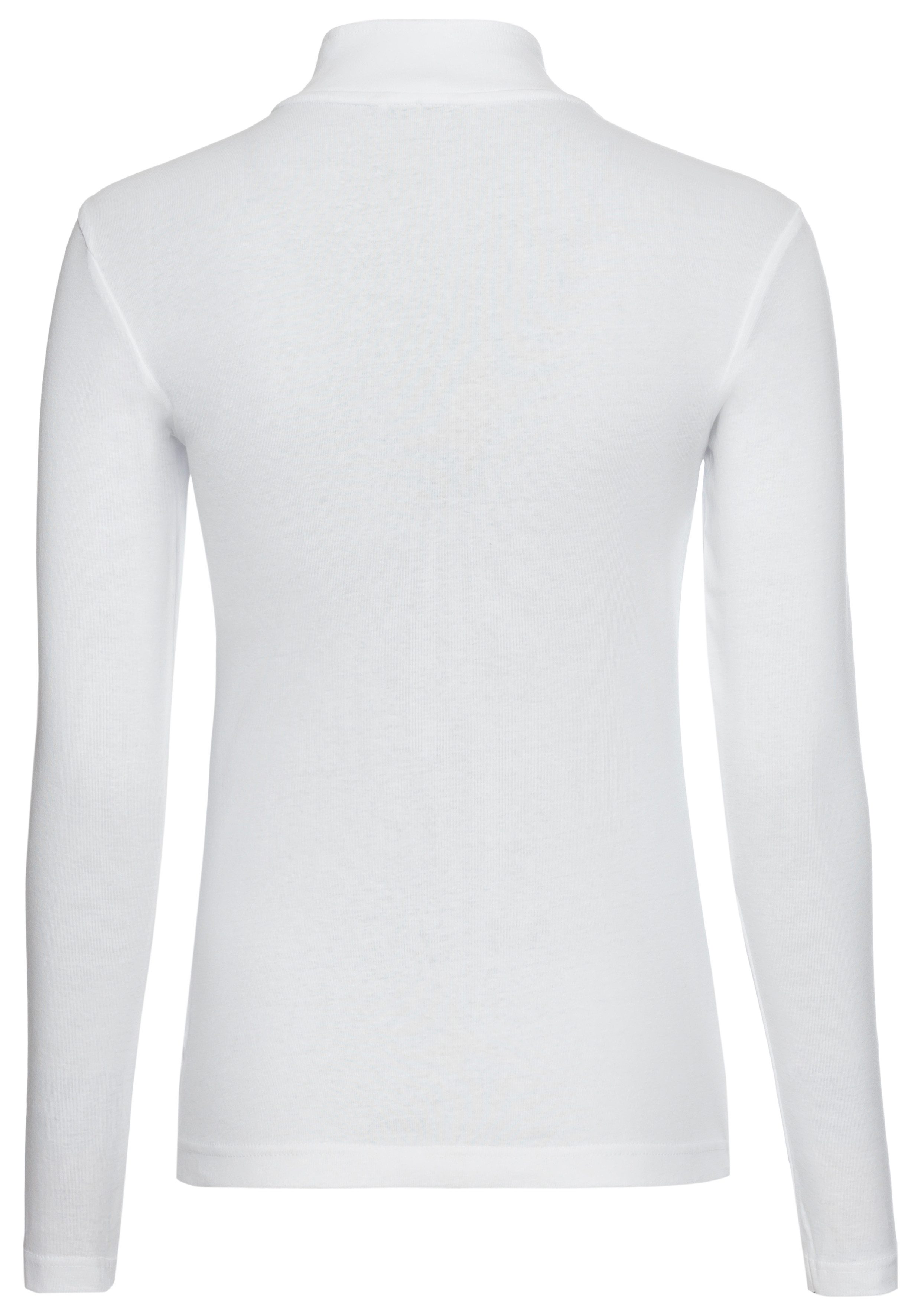 DELMAO Shirt met lange mouwen met schipperskraag