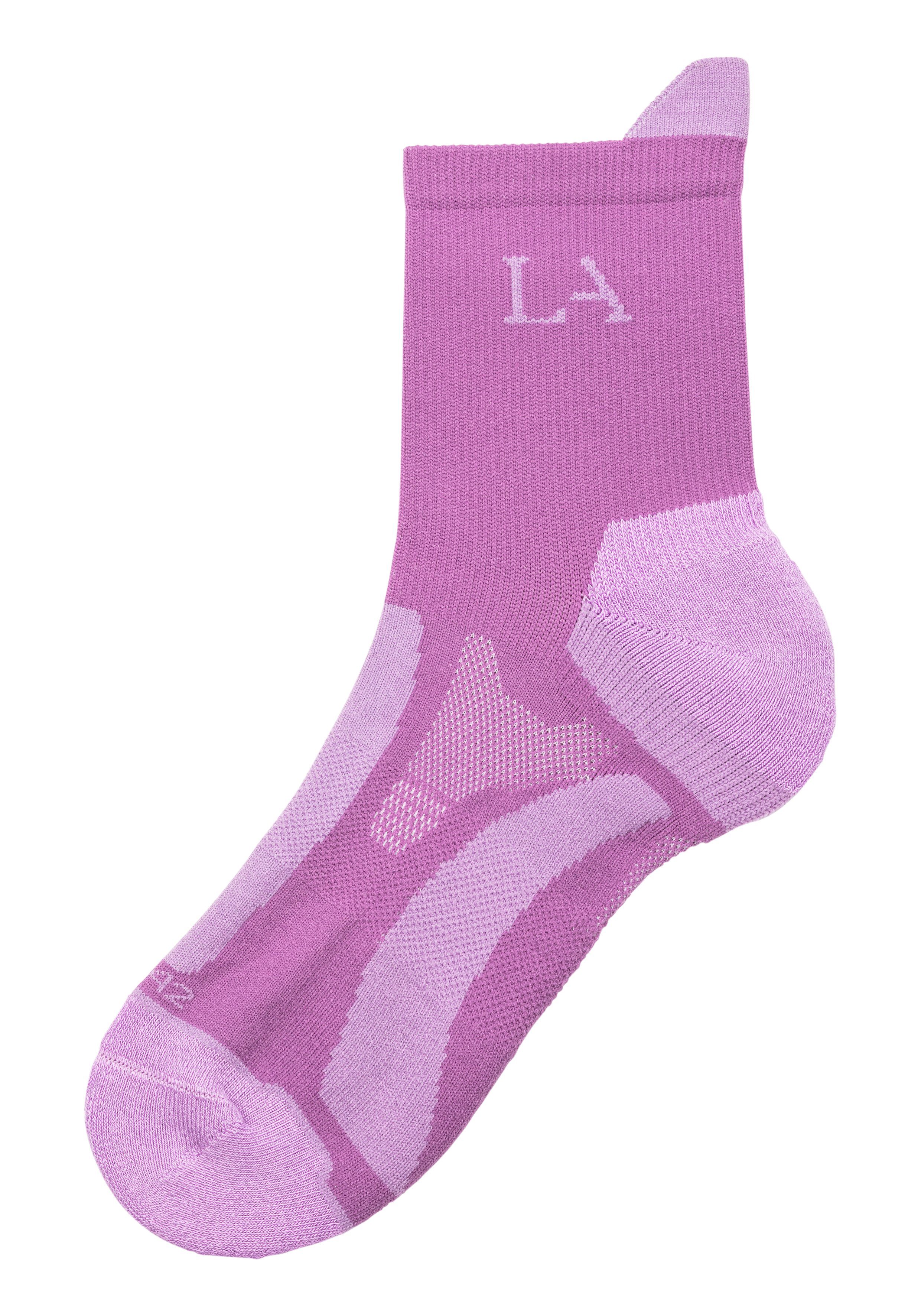 active by Lascana Wandelsokken met versterkte belastingzones (set, 3 paar)