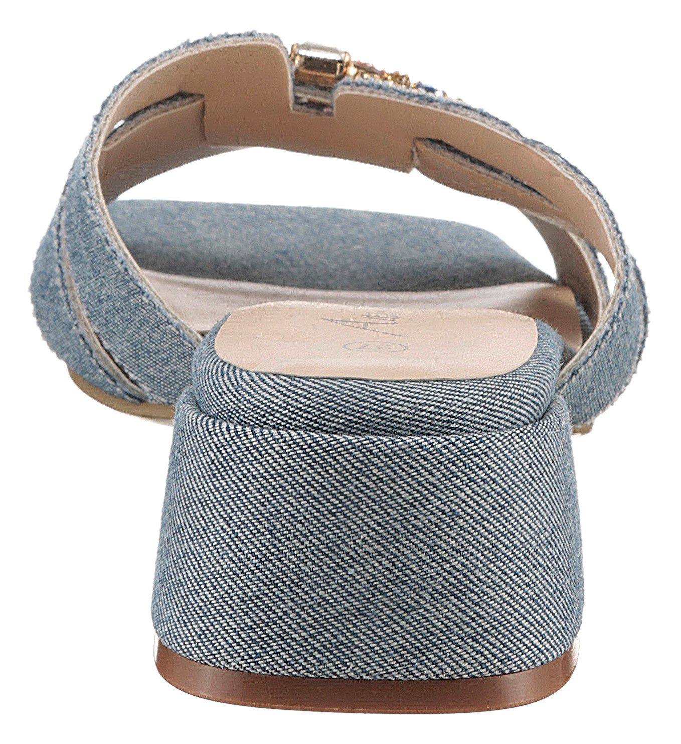 Aniston SHOES Slippers , zomerschoen, feestdag schoen, blokhak - nieuwe kollectie