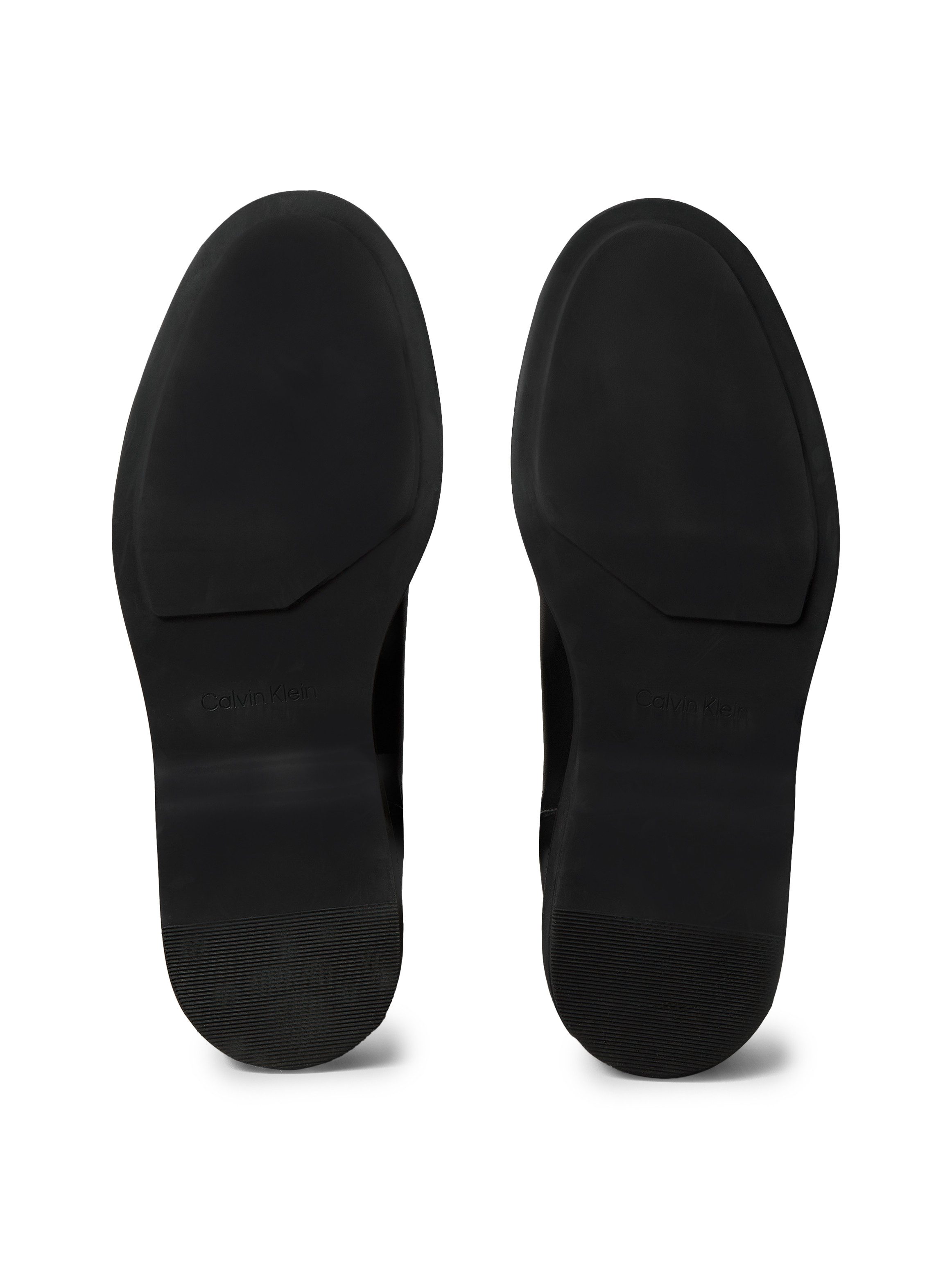Calvin Klein Laarsjes ANKLE BOOT W/ METAL LOGO Boots, klassieke enkellaars, blokhak, met aantreklus