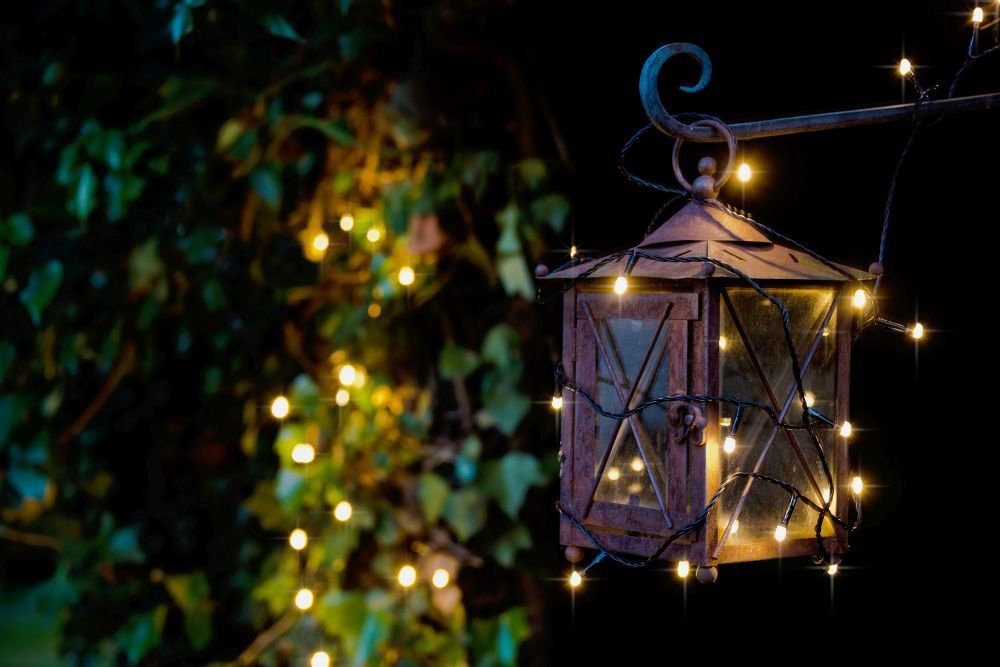 KONSTSMIDE Led-lichtsnoer Kerstversiering buiten gevroren, 80 warmwitte diodes