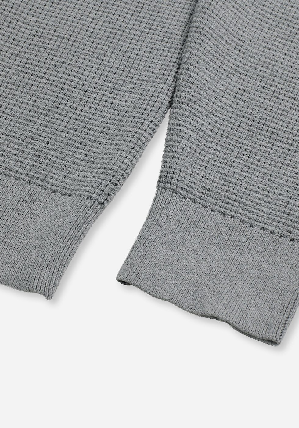 OLYMP Trui met ronde hals Waffle Structure Ronde hals, casual, effen, regular fit