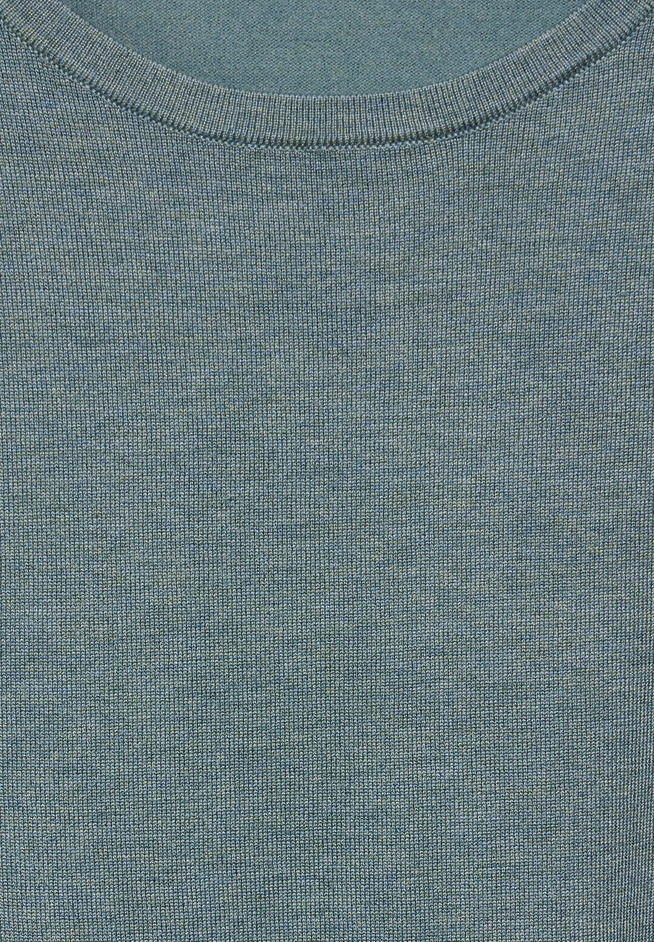 STREET ONE Trui met ronde hals met viscose