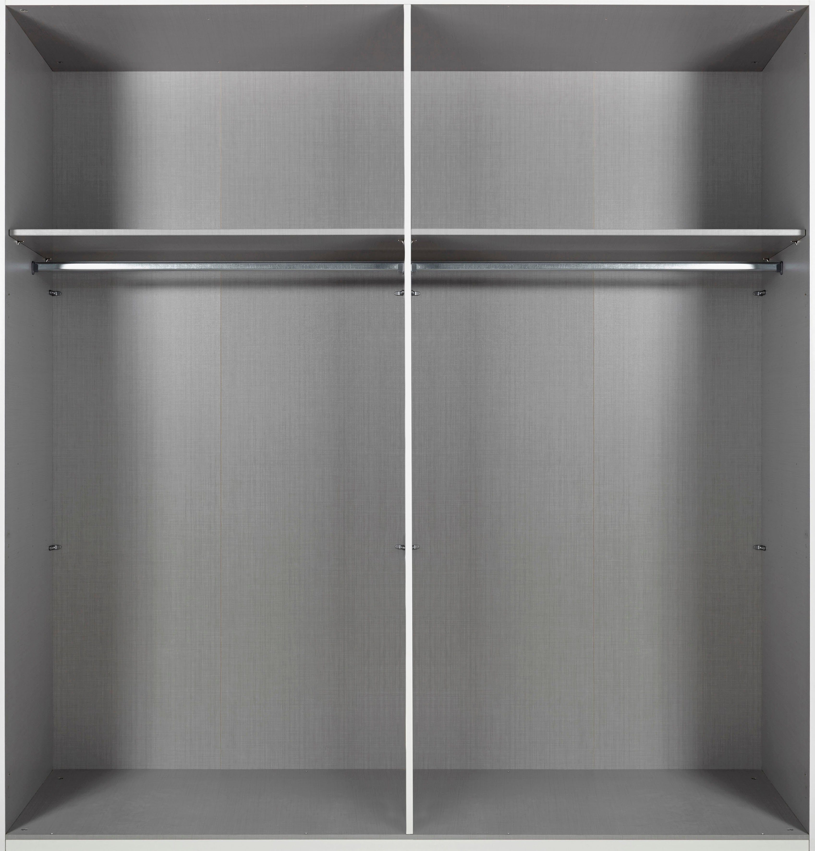 Wimex Zweefdeurkast Ernesto met elementen van gekleurd glas