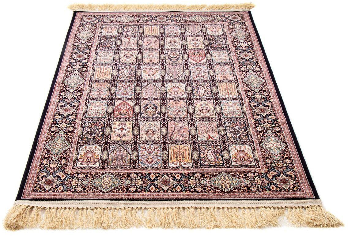 morgenland Oosters tapijt Faraz oosterse vloerkleden maat 100 cm x 150 cm x 7 mm zwart