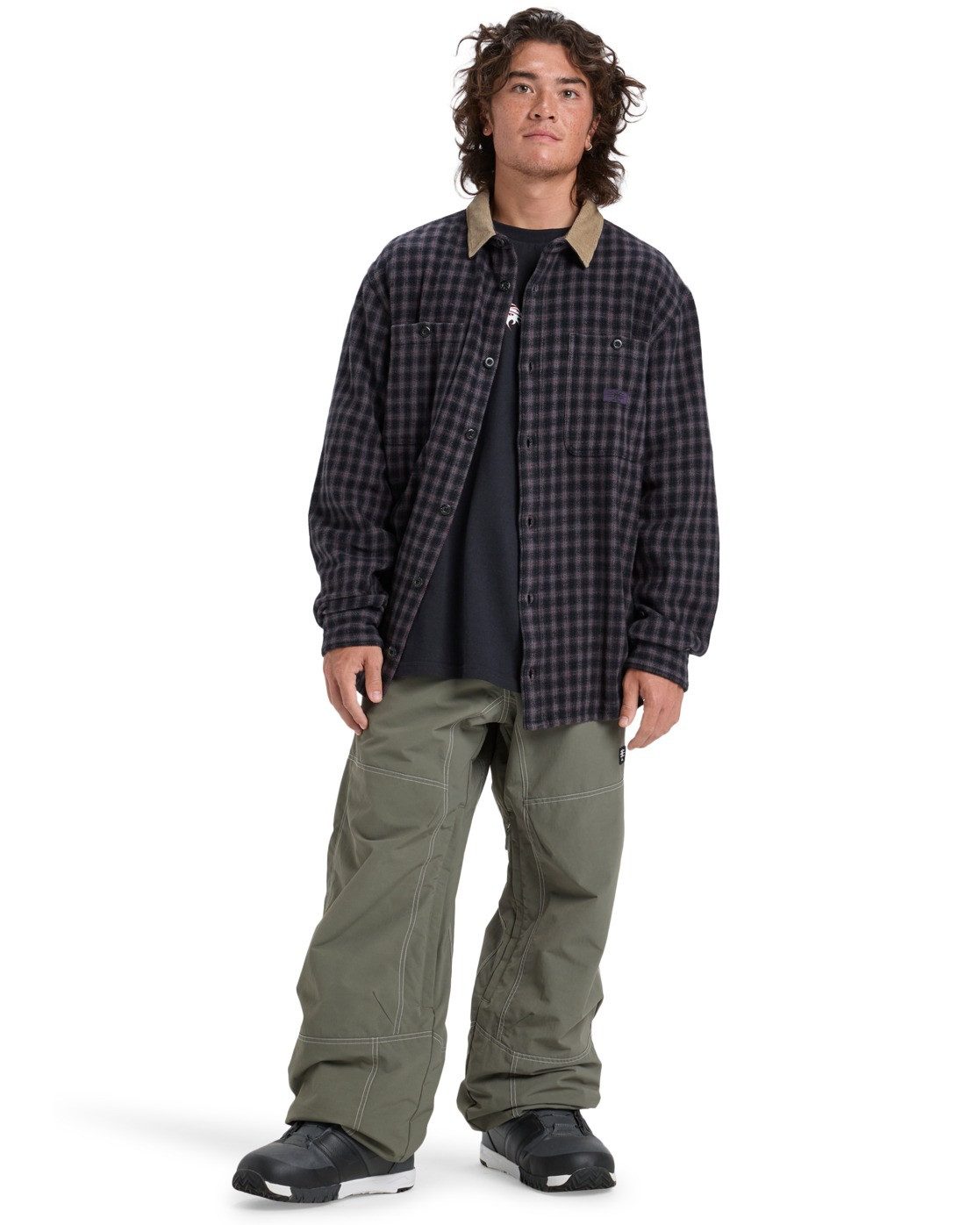 Quiksilver Overhemd met lange mouwen Mercury Sandstrokes
