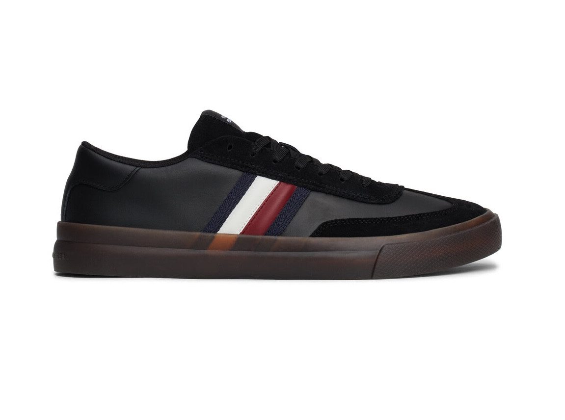 Tommy Hilfiger Sneakers TH CUPSET TERRACE , vrijetijdsschoen, lage schoen, veterschoen met zijstrepen