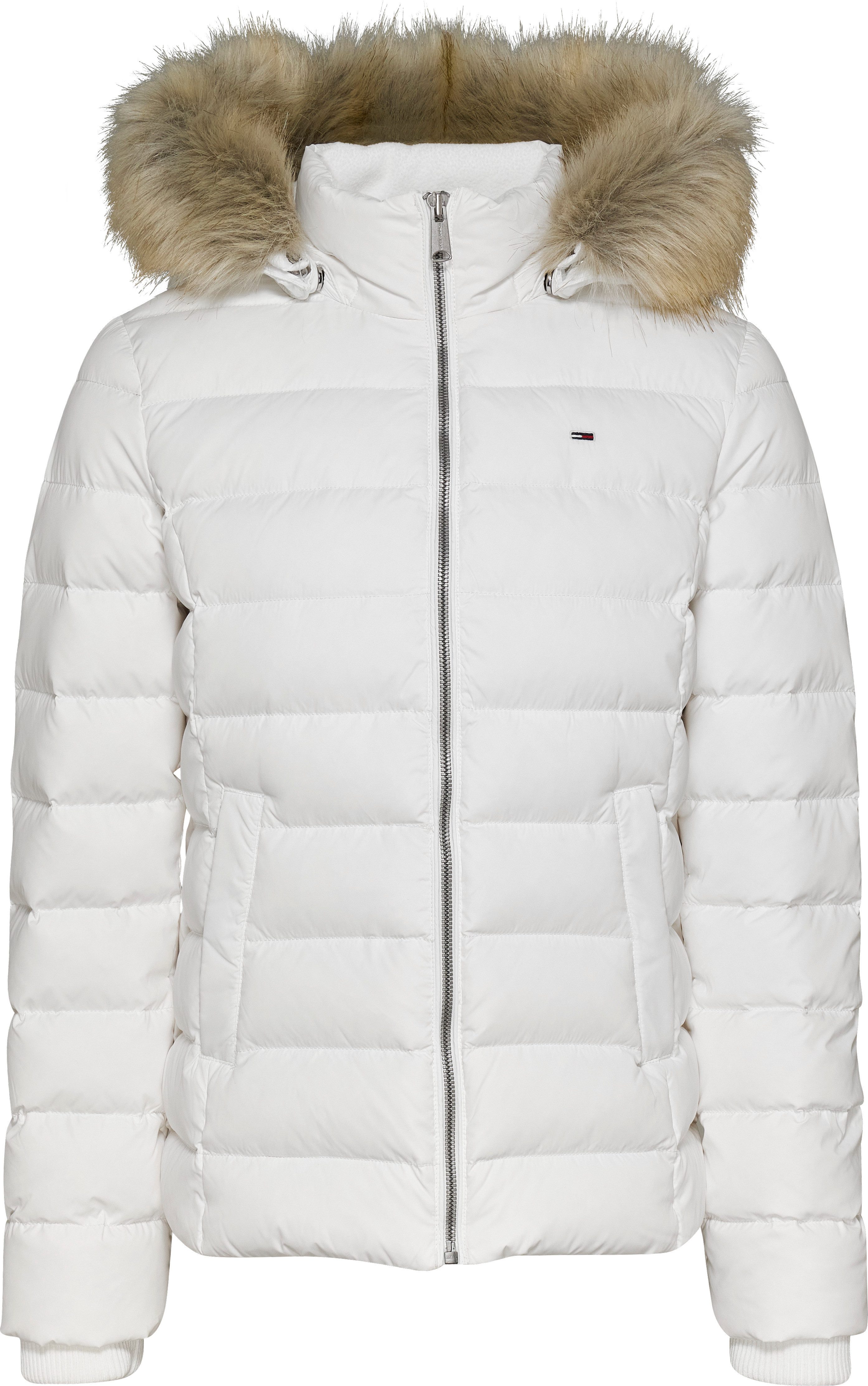 TOMMY JEANS Gewatteerde jas TJW BASIC HOODED DOWN JACKET EXT