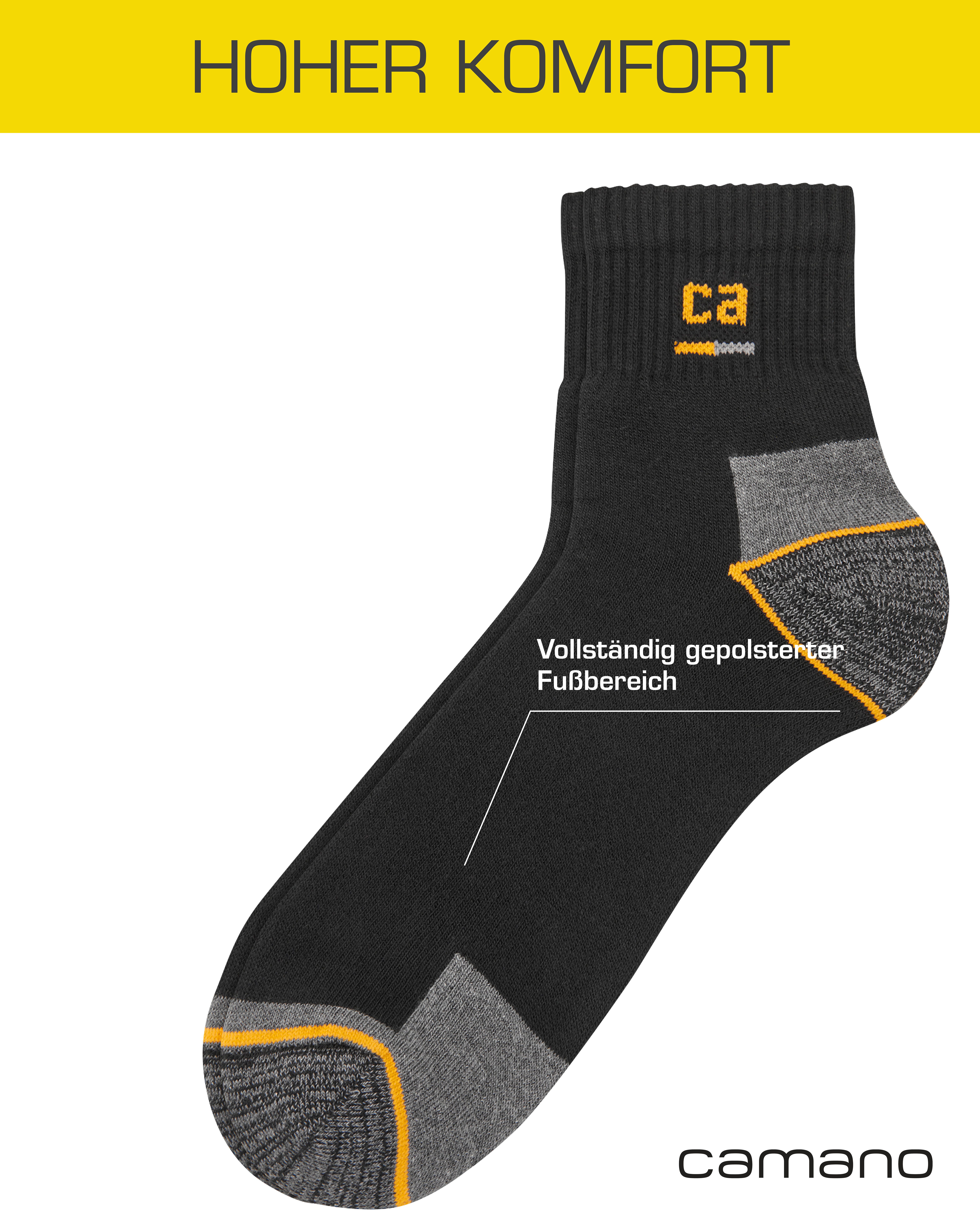 Camano Werksokken WORK (set, 9 paar)