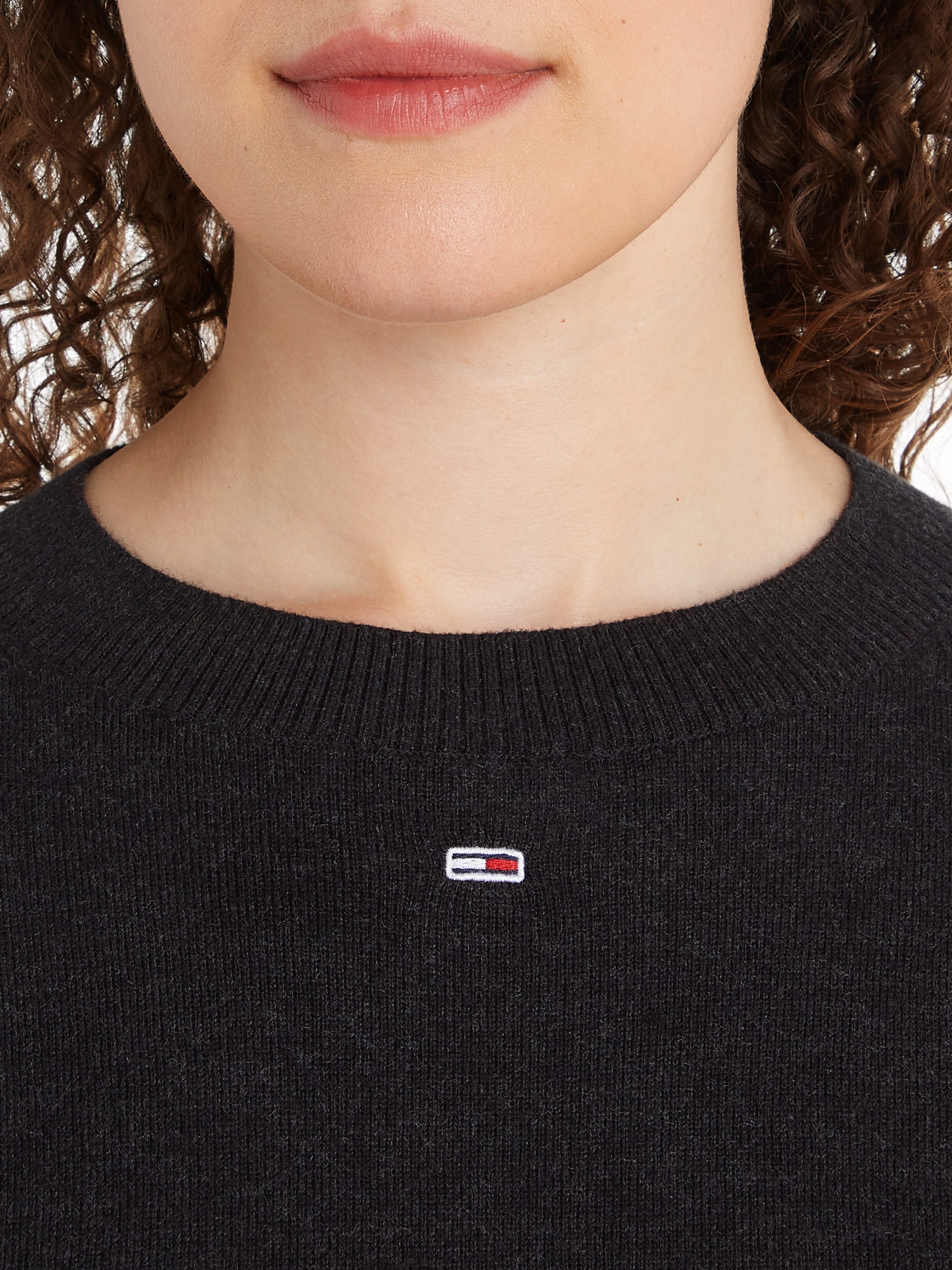 TOMMY JEANS Gebreide trui TJW ESSENTIAL CREW NECK SWEATER