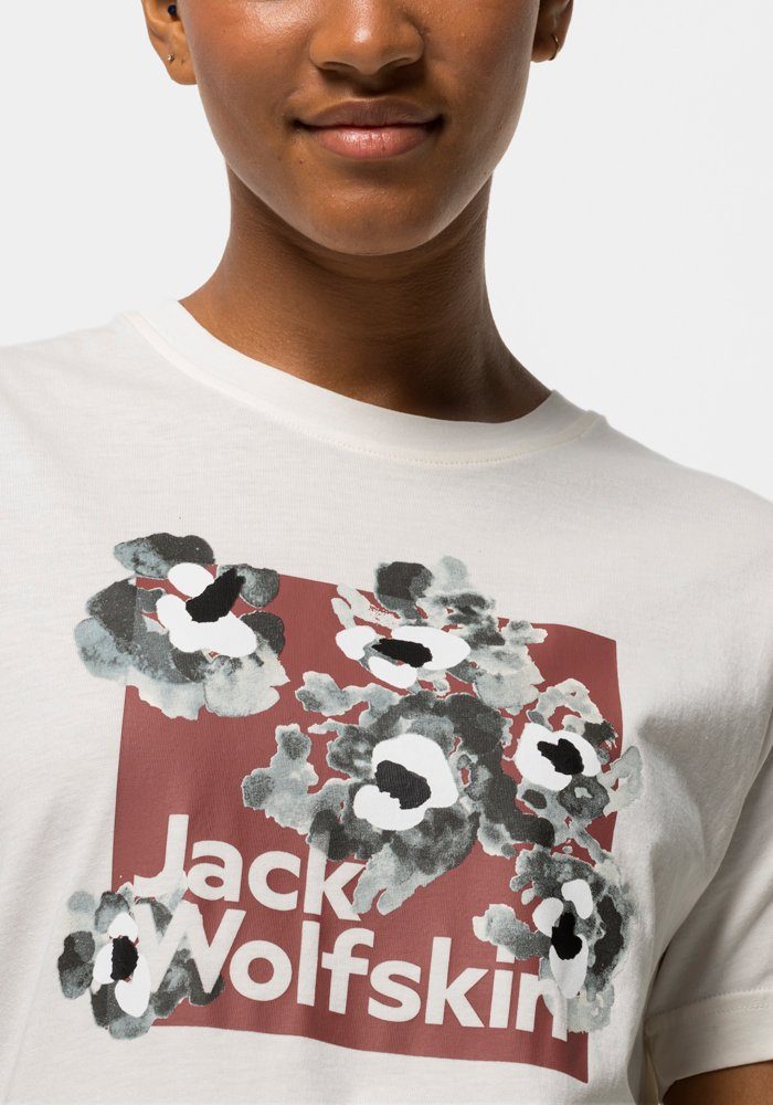 Jack Wolfskin T-shirt FLORELL BOX T W