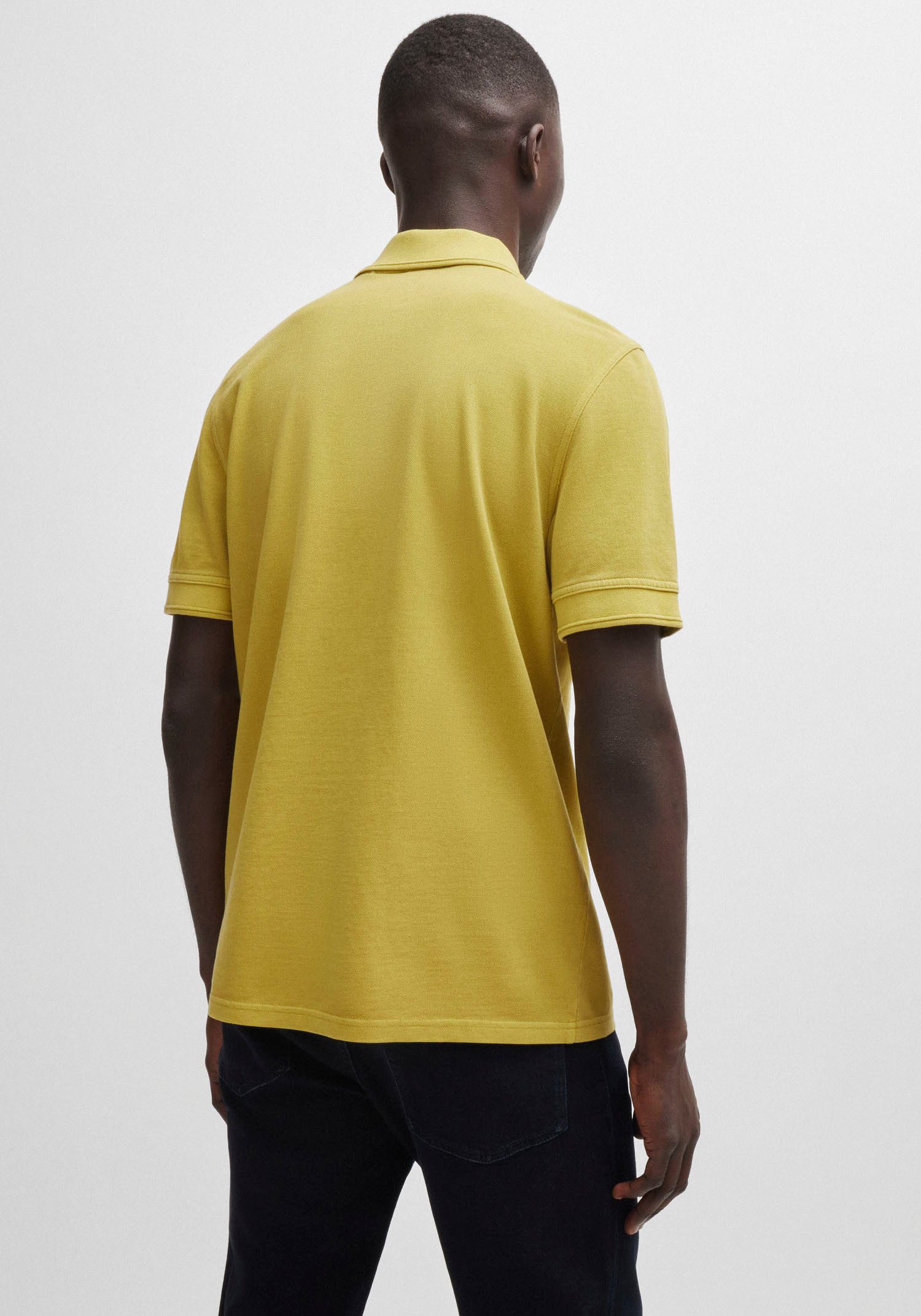 Boss Orange Poloshirt Prime met een polokraag