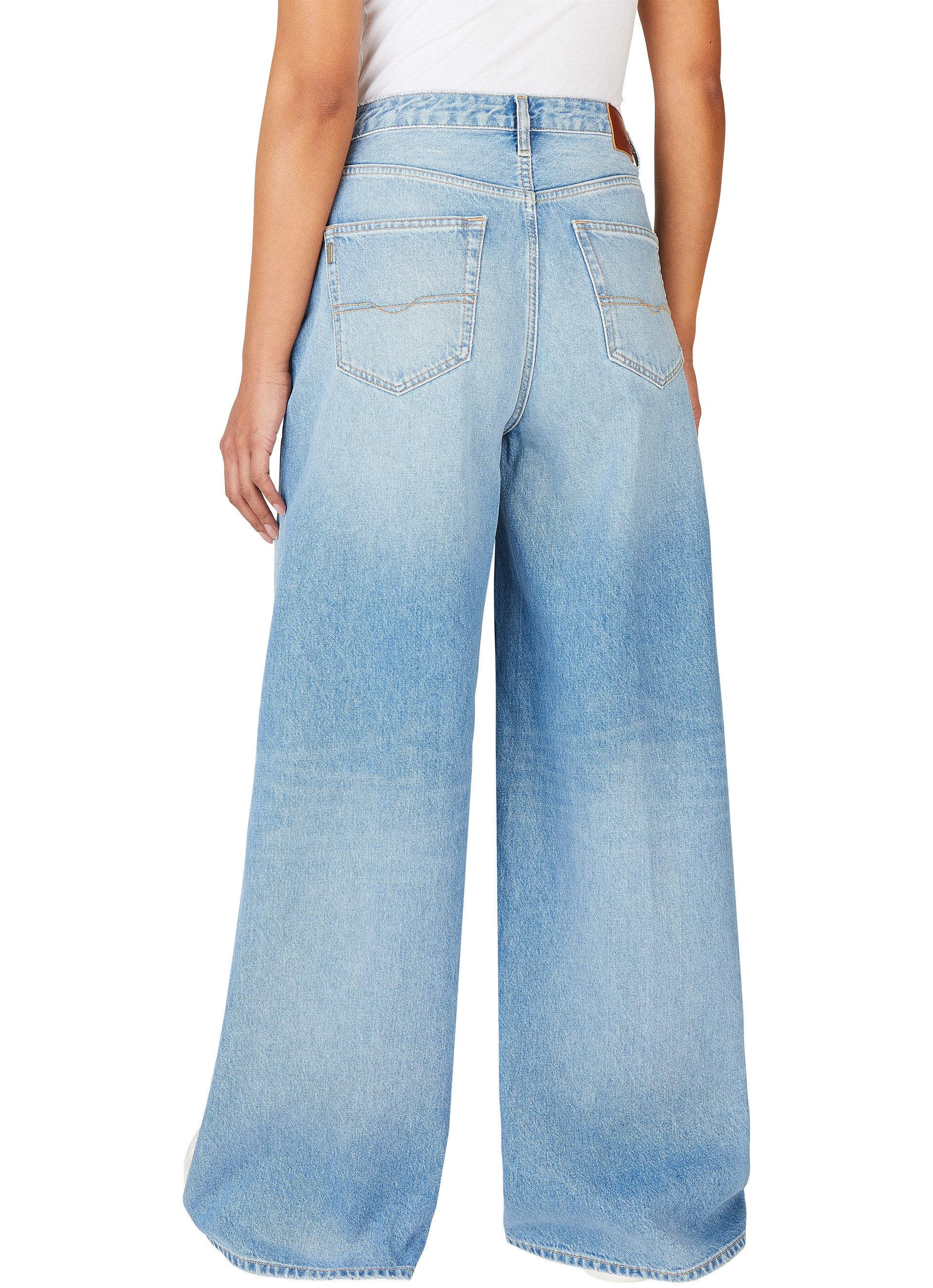 Pepe Jeans Wijd uitlopende jeans WIDE LEG JEANS UHW