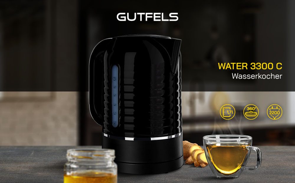 Gutfels Waterkoker WATER 3300 C