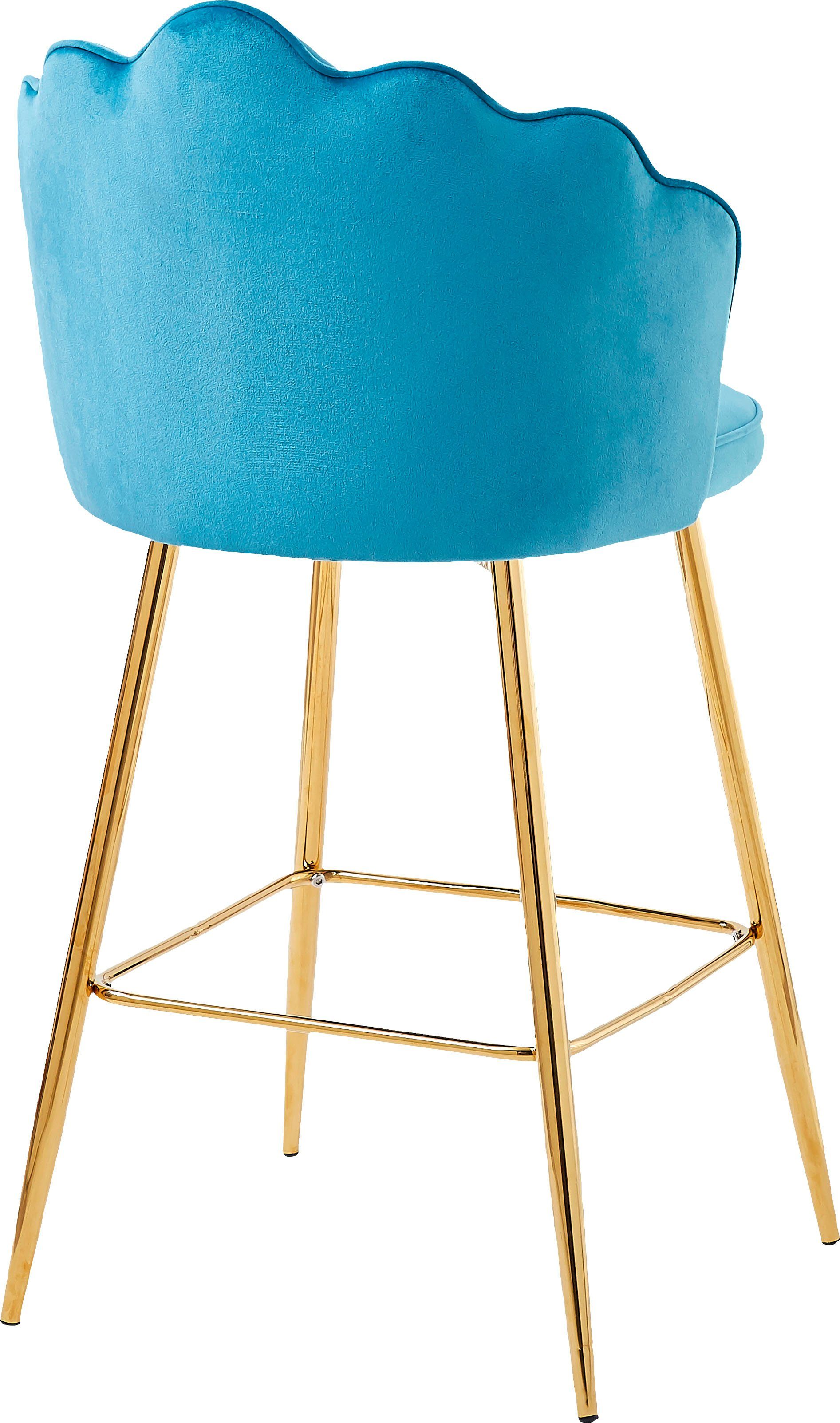 SalesFever Barkruk Clam opvallend schelpdesign