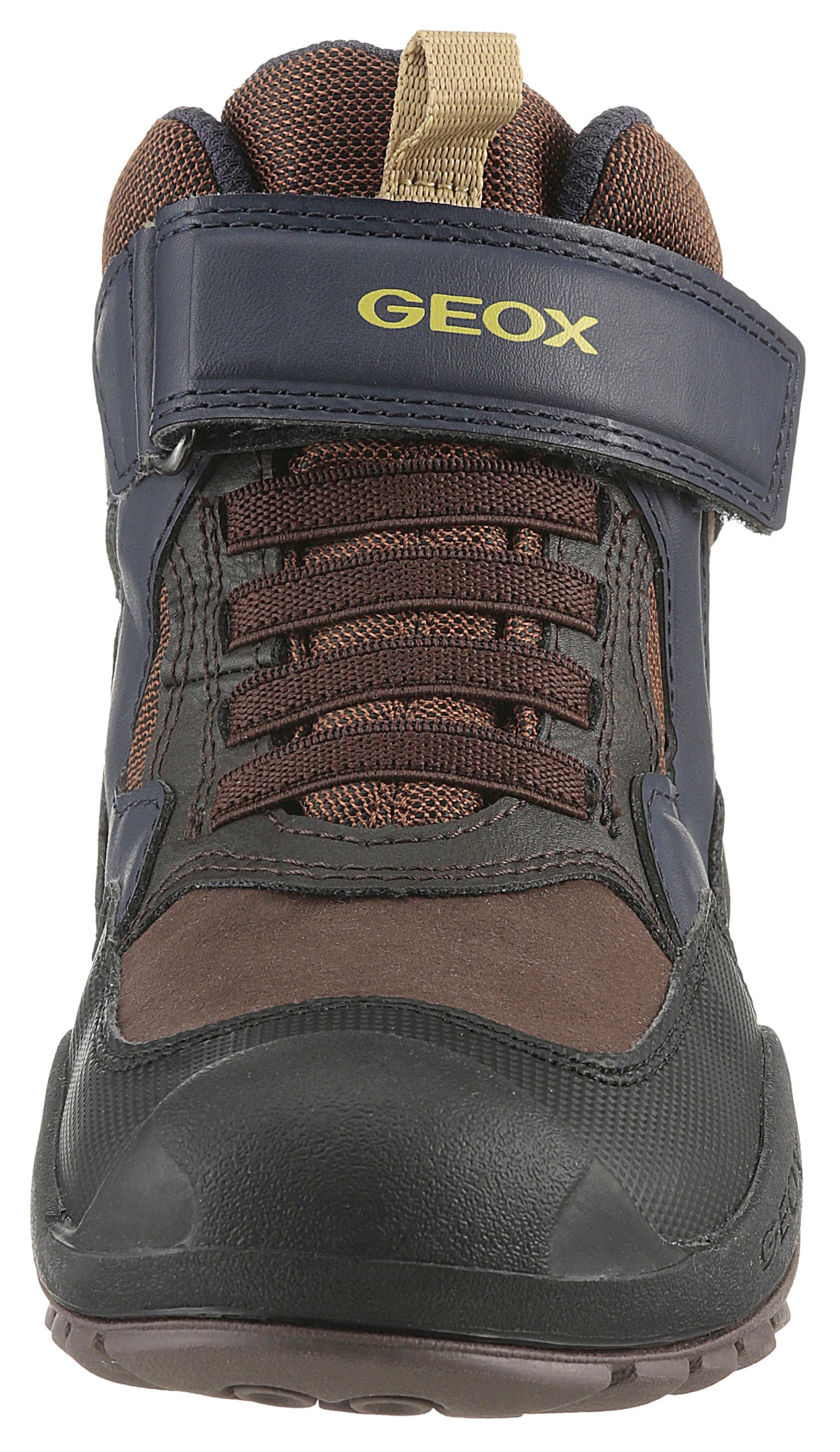 Geox Winterlaarzen J NEW SAVAGE BOY B ABX Trekkinglaarzen, winterlaarzen, kinderschoen met warme voering