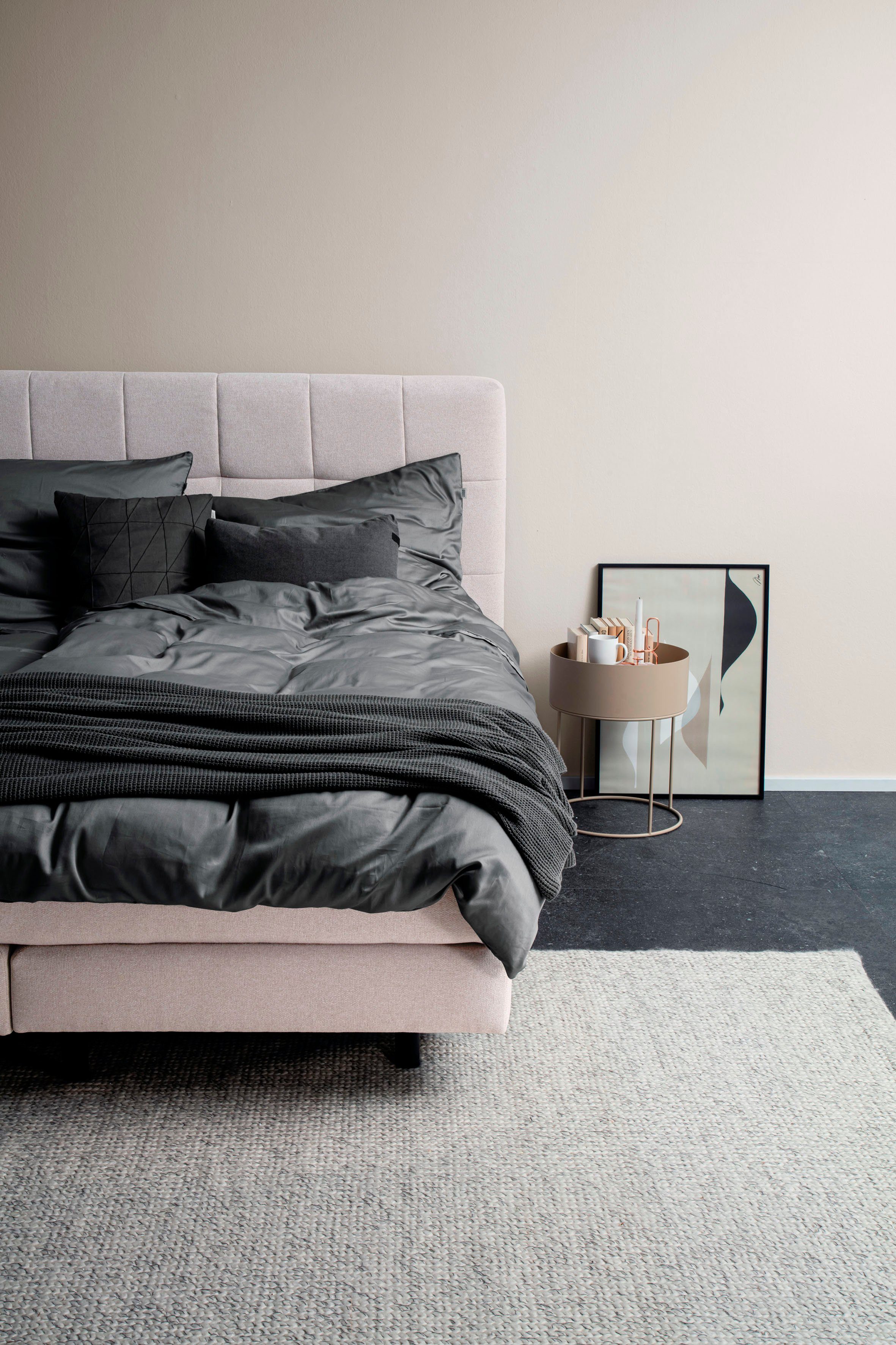 SCHÖNER WOHNEN-KOLLEKTION Beddengoed Pure in maat 135x200, 155x220 of 200x200 cm Dekbedovertrek van katoen in satijn-kwaliteit, unikleurige dekbedovertrek