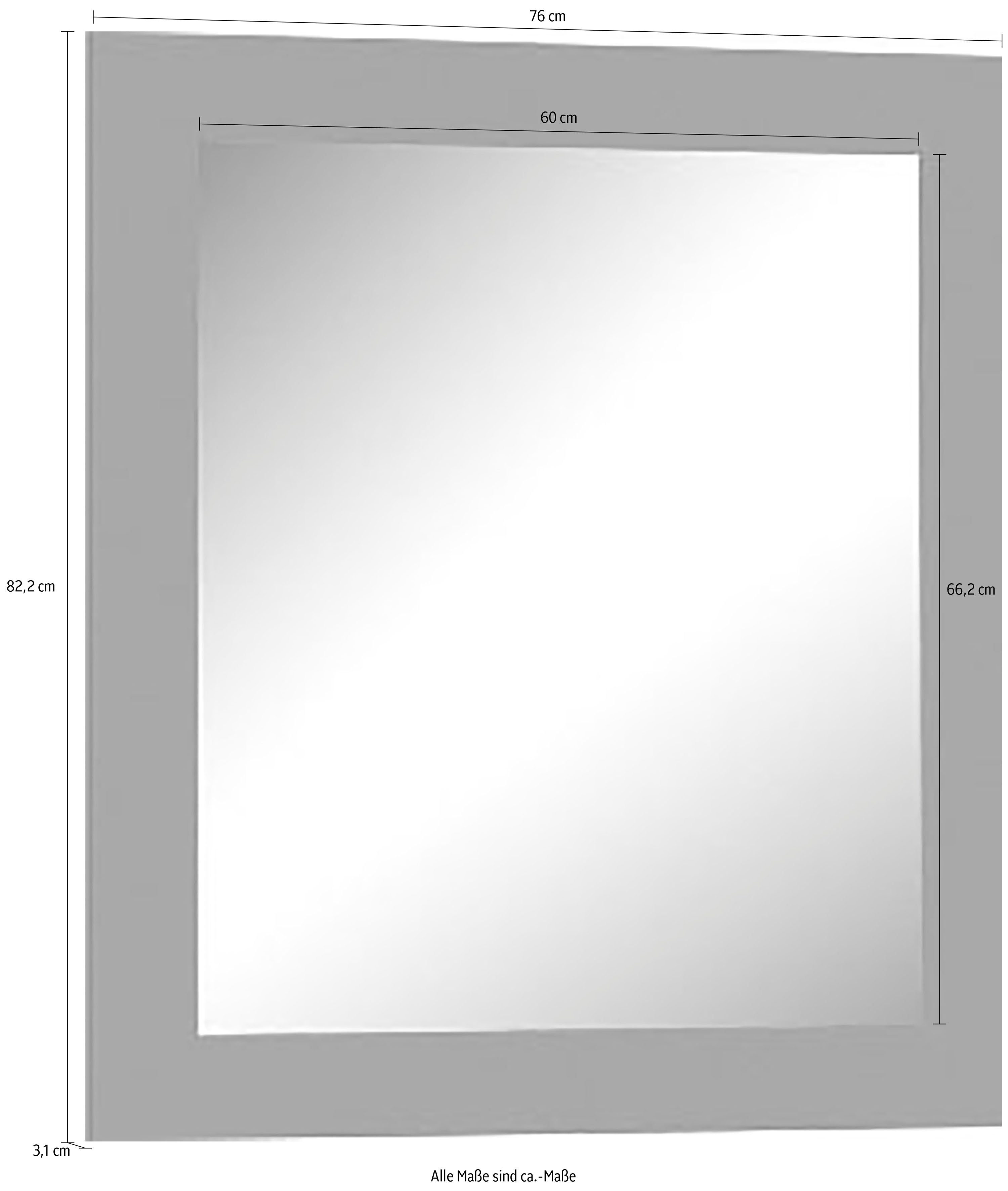 Places of Style Wandspiegel Onyx UV gelakt voor bijzondere kleurbrille